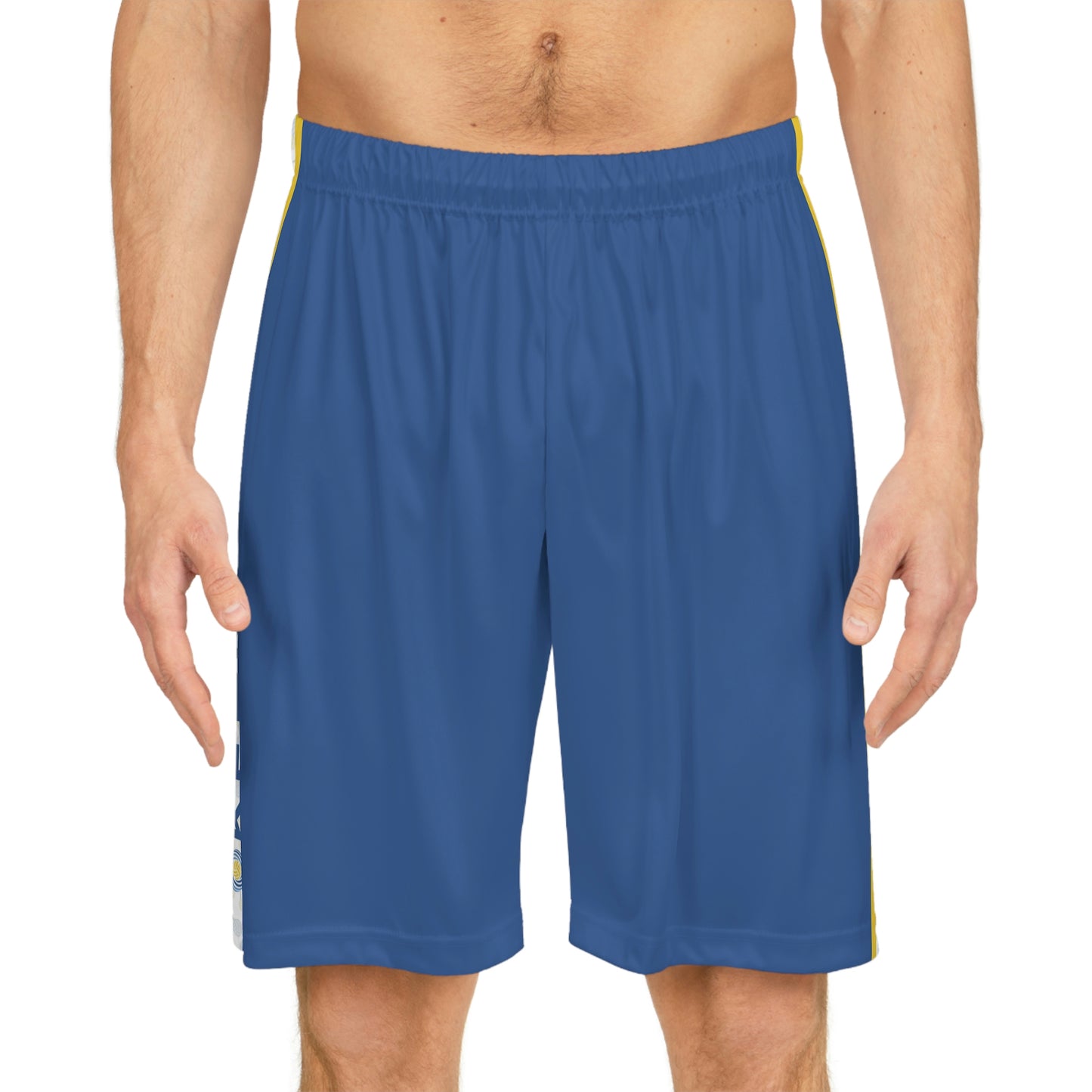 Kern Premier - Blue and Gold - Basketball Shorts