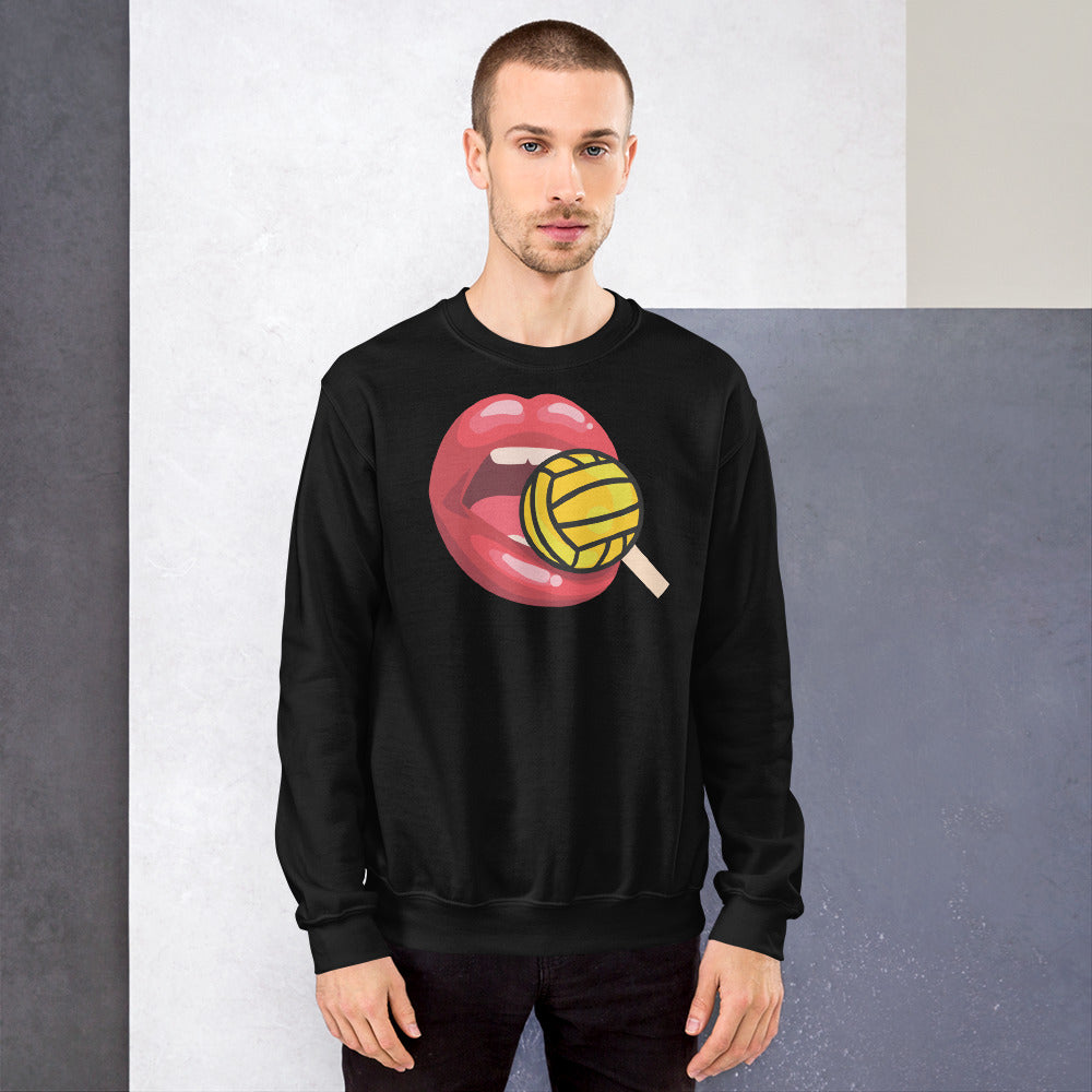 Waterpolo Sucker - Unisex Crew Neck Sweatshirt - Gildan 18000