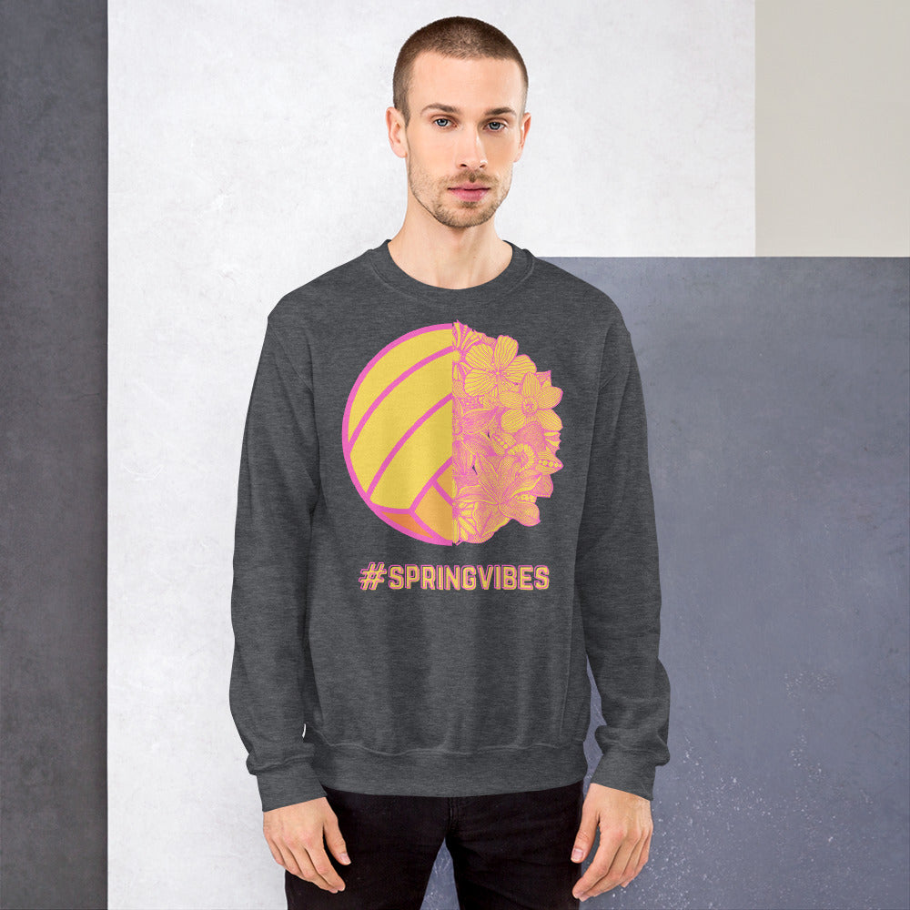 Spring Waterpolo Vibes - Unisex Crew Neck Sweatshirt - Gildan 18000