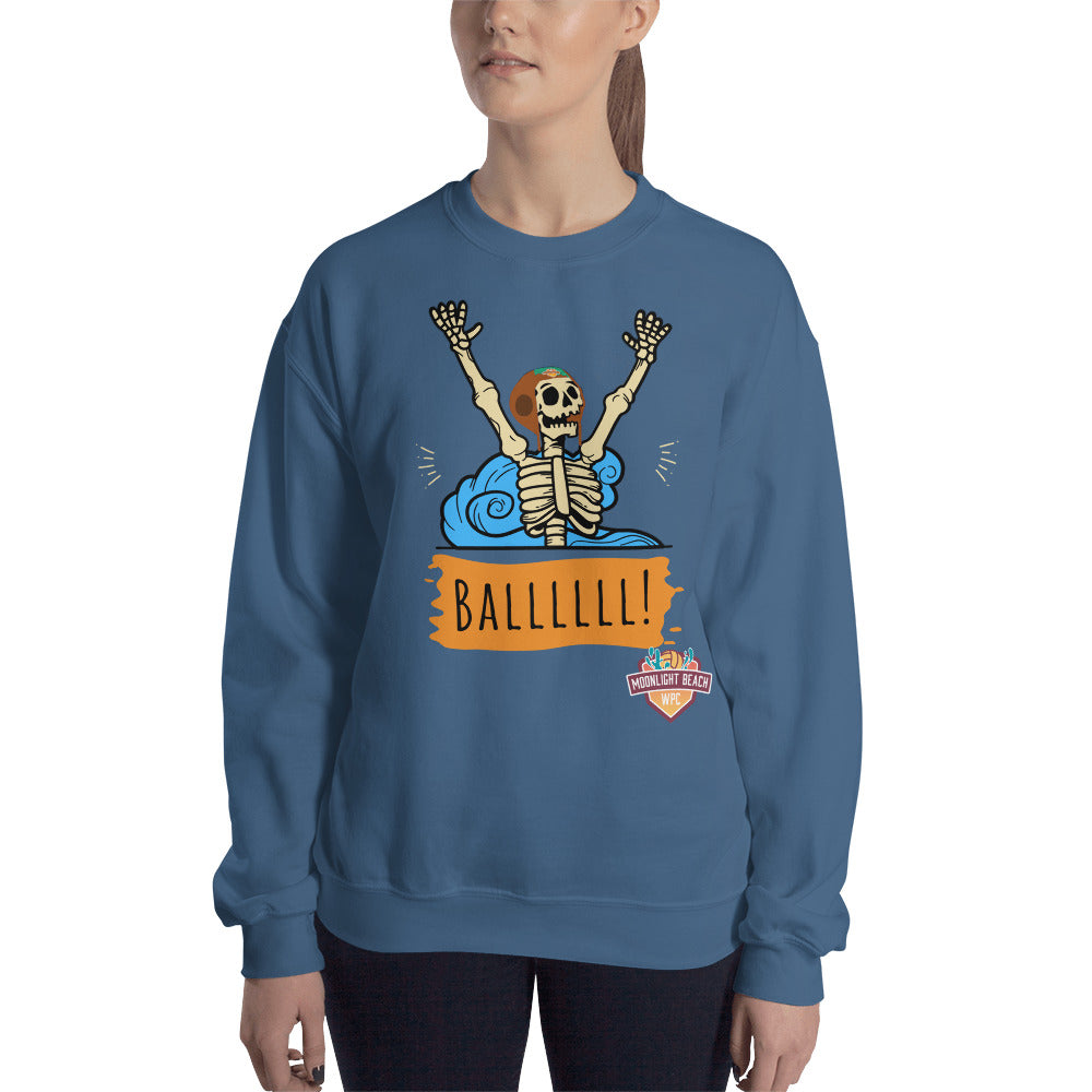 Moonlight Beach WPC Ball!!! Unisex Sweatshirt