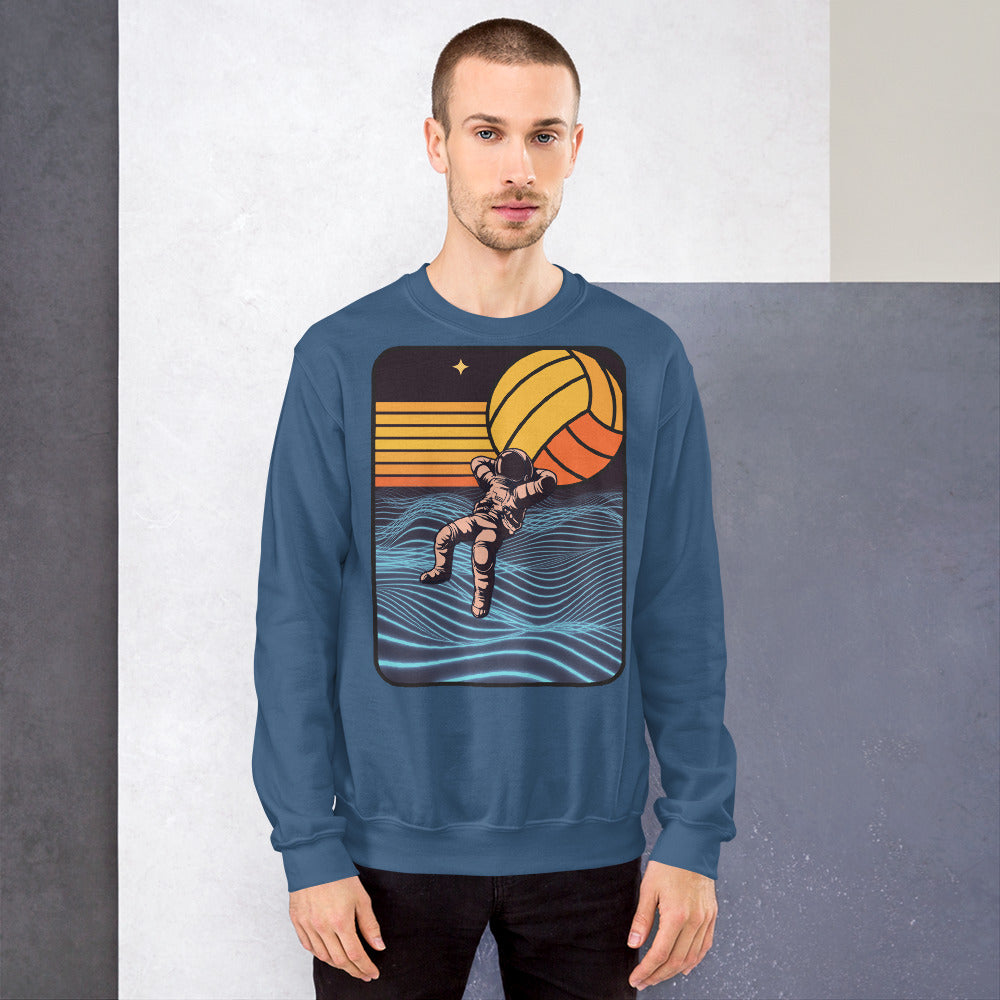 My Water Polo Game is out of this World - Unisex Crew Neck Sweatshirt - Gildan 18000