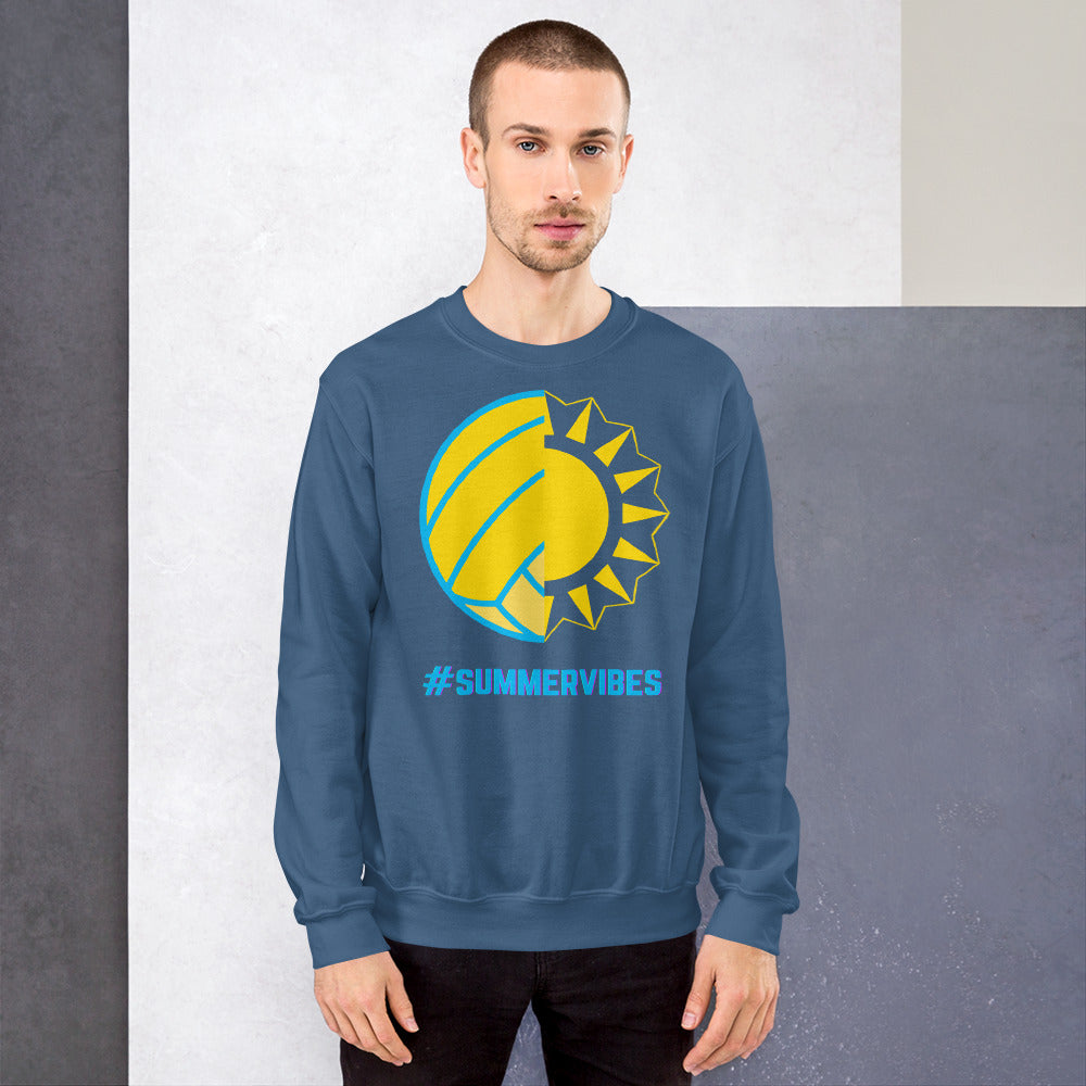 Summer Waterpolo Vibes - Unisex Crew Neck Sweatshirt - Gildan 18000