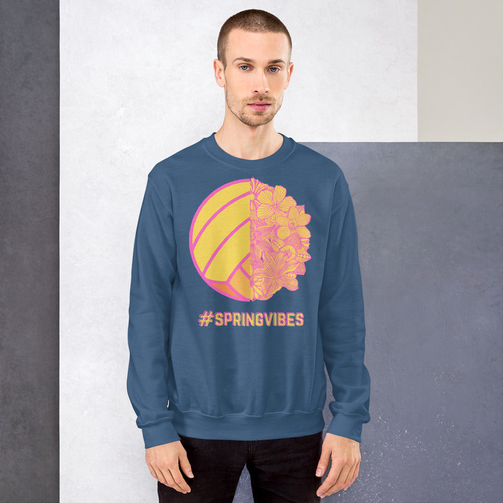 Spring Waterpolo Vibes - Unisex Crew Neck Sweatshirt - Gildan 18000