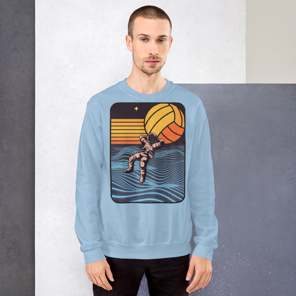 My Water Polo Game is out of this World - Unisex Crew Neck Sweatshirt - Gildan 18000