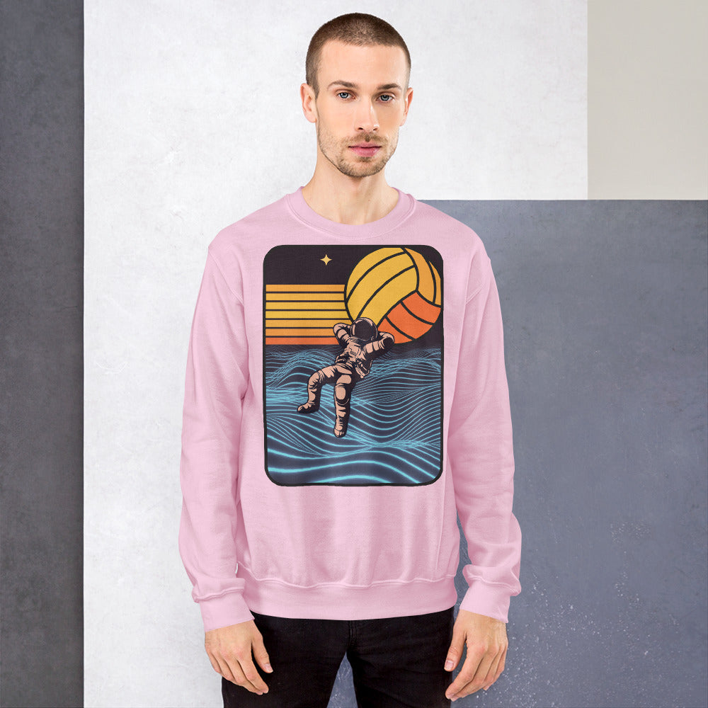 My Water Polo Game is out of this World - Unisex Crew Neck Sweatshirt - Gildan 18000