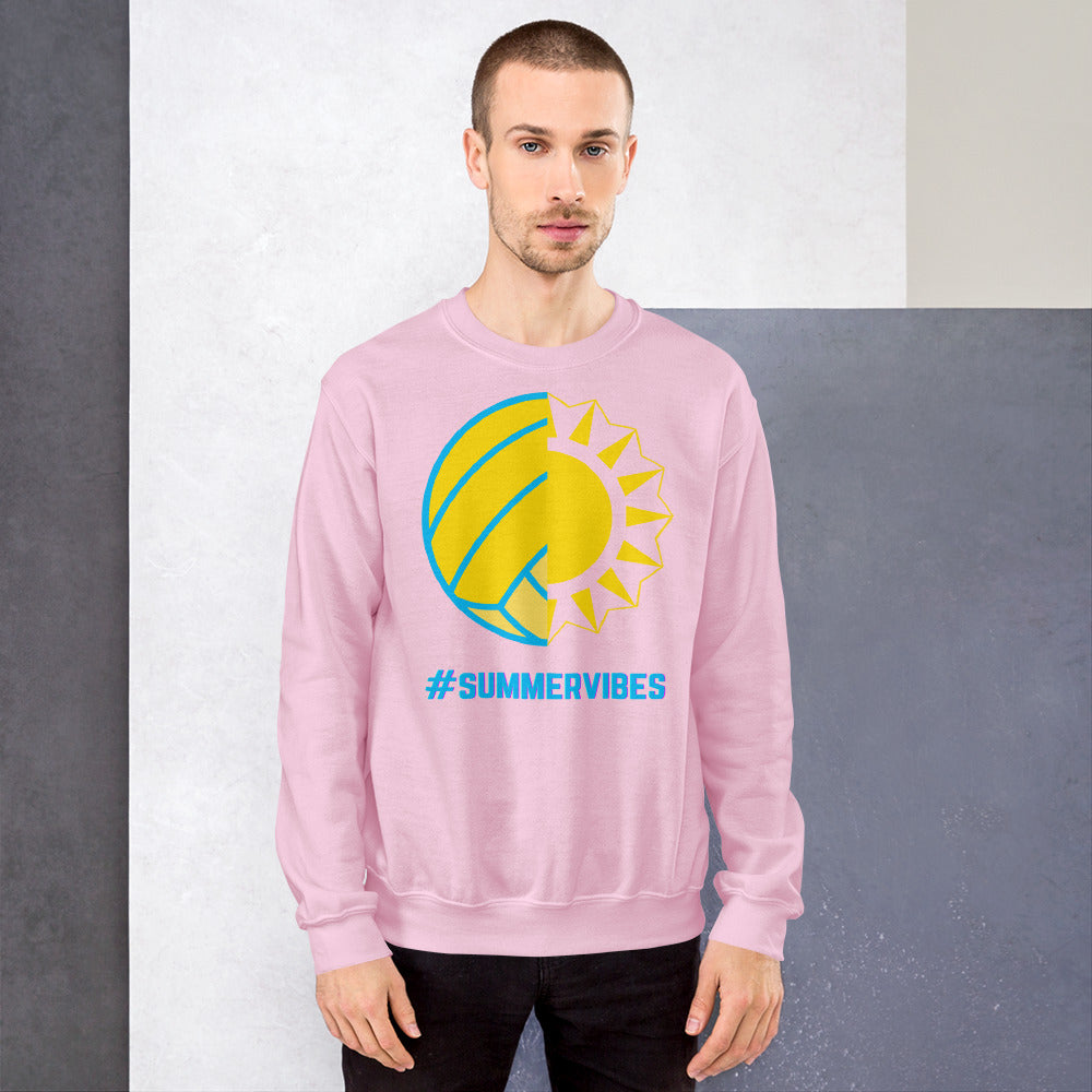 Summer Waterpolo Vibes - Unisex Crew Neck Sweatshirt - Gildan 18000