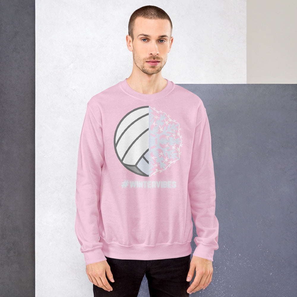 Winter Waterpolo Vibes - Unisex Crew Neck Sweatshirt - Gildan 18000