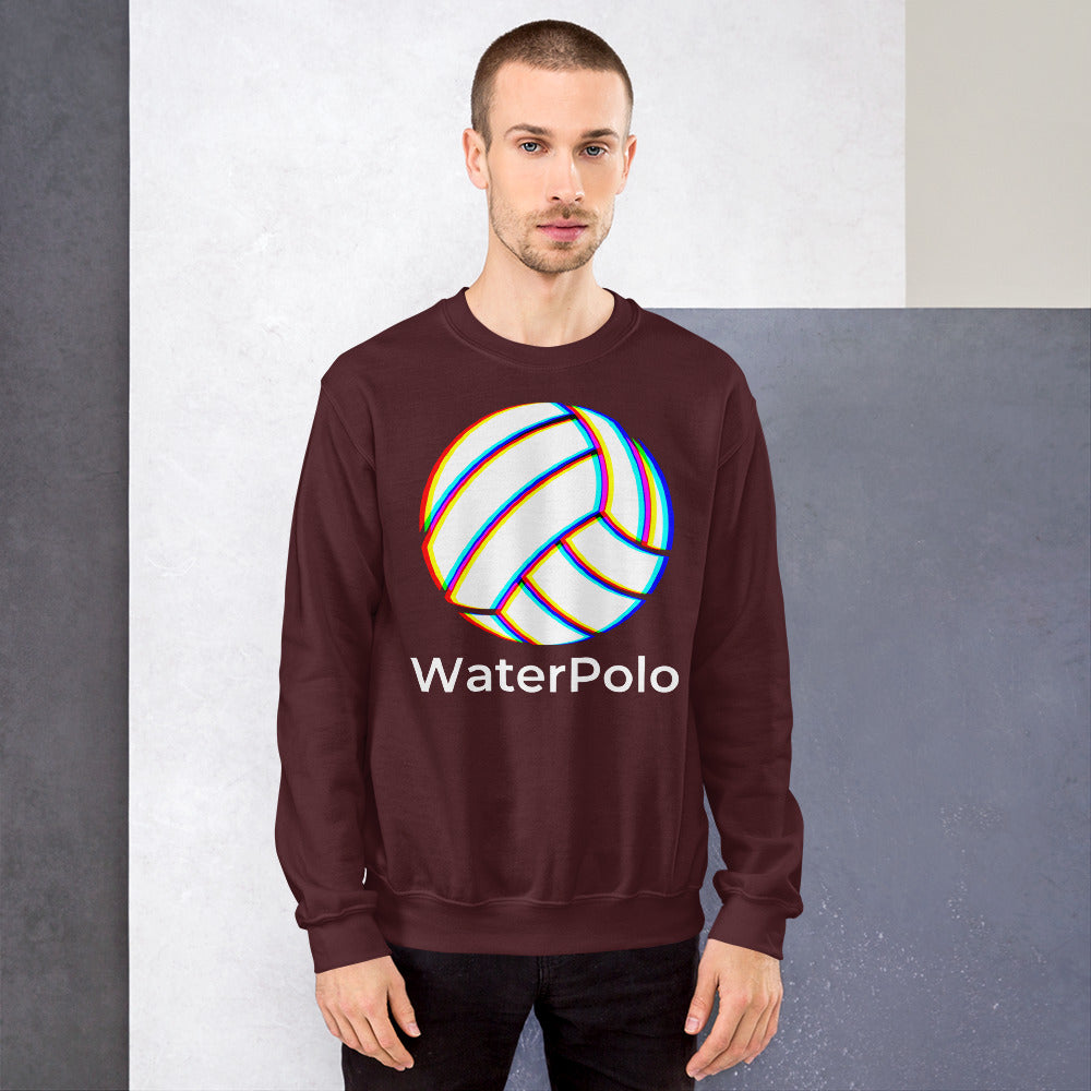 Tick Tock it's Waterpolo Time! - Unisex Crew Neck Sweatshirt - Gildan 18000