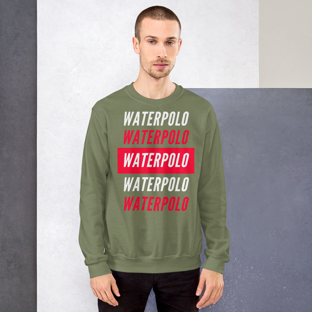Waterpolo is Supreme! - Unisex Crew Neck Sweatshirt - Gildan 18000