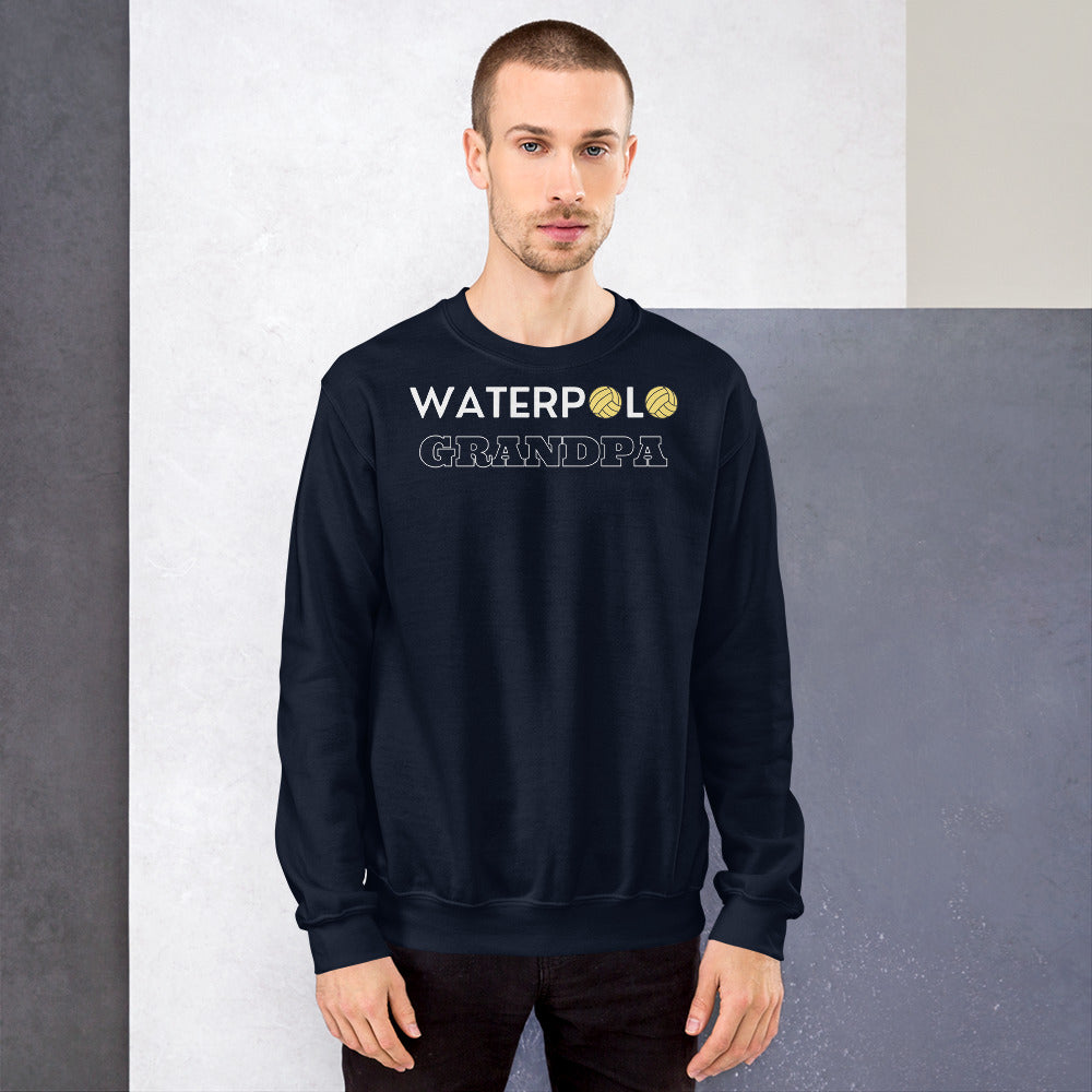 Waterpolo Grandpa  - Unisex Crew Neck Sweatshirt - Gildan 18000