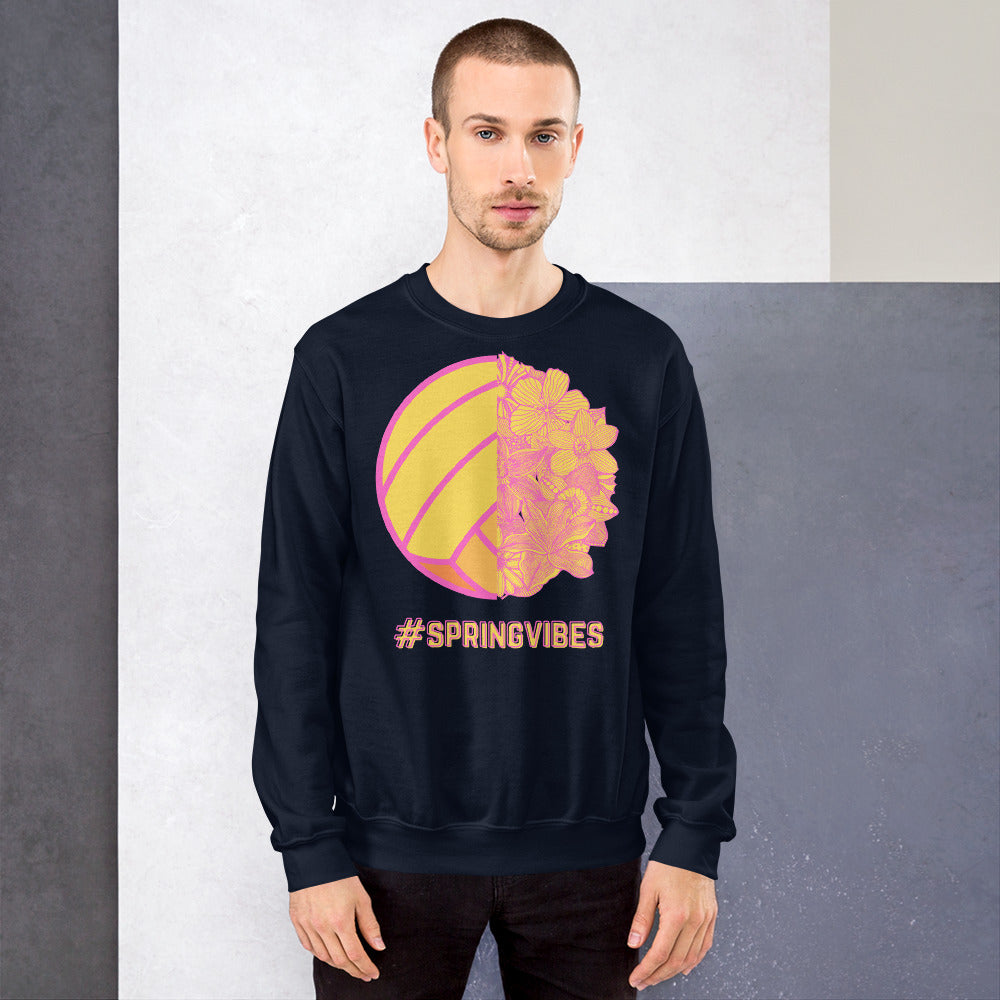 Spring Waterpolo Vibes - Unisex Crew Neck Sweatshirt - Gildan 18000