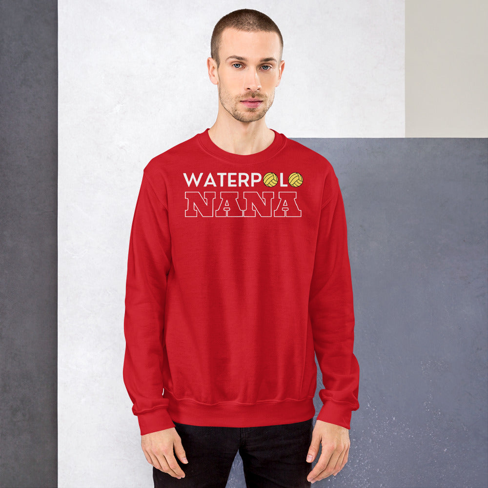 Waterpolo Nana  - Unisex Crew Neck Sweatshirt - Gildan 18000