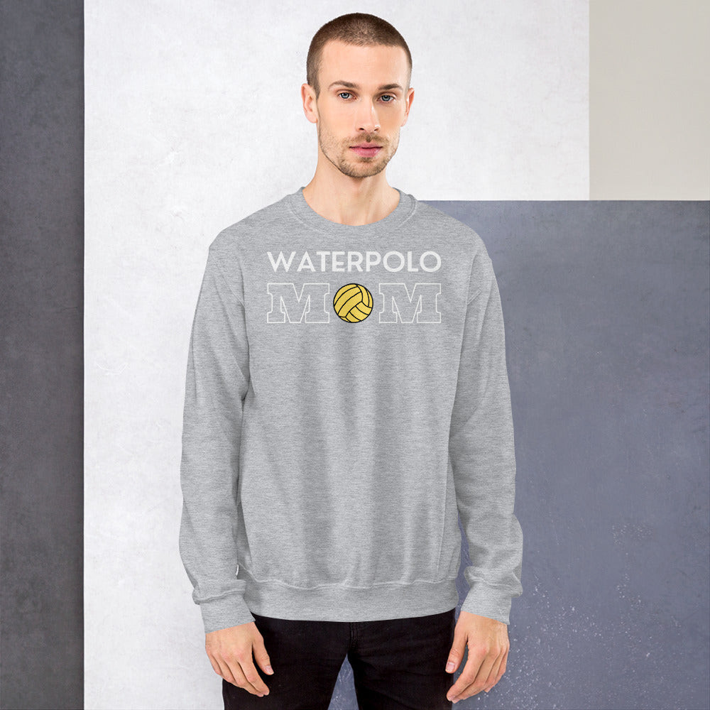 Waterpolo Mom - Unisex Crew Neck Sweatshirt - Gildan 18000