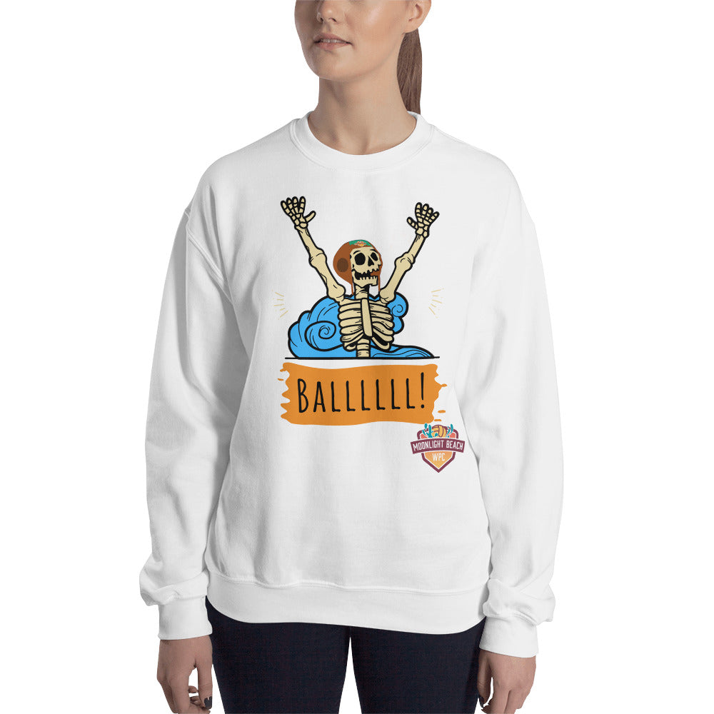 Moonlight Beach WPC Ball!!! Unisex Sweatshirt