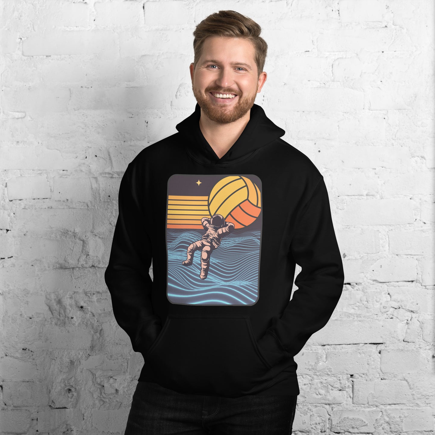 My Water Polo Game is out of this World - Unisex Heavy Blend Hoodie - Gildan 18500