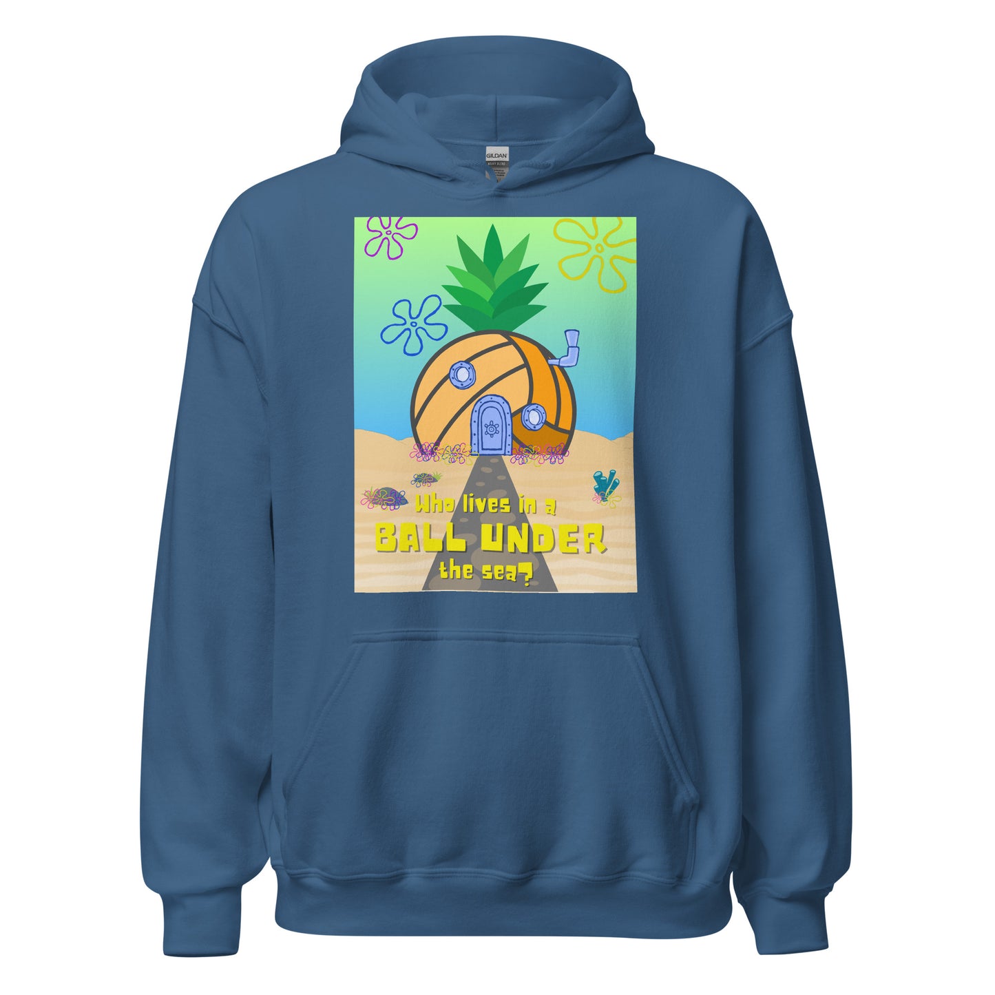Who lives in a BALL UNDER the sea? Unisex Hoodie