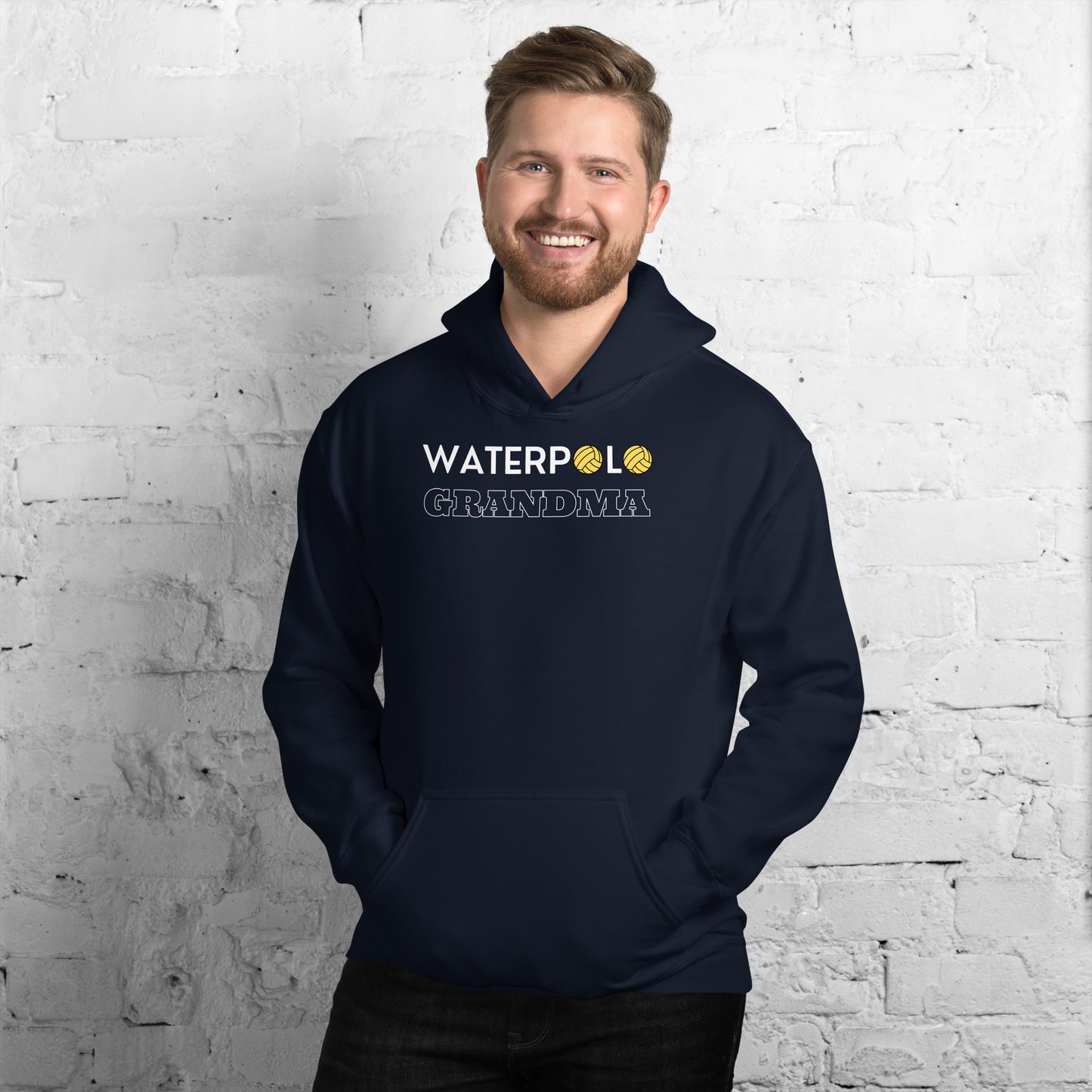 Waterpolo Grandma  - Unisex Heavy Blend Hoodie - Gildan 18500