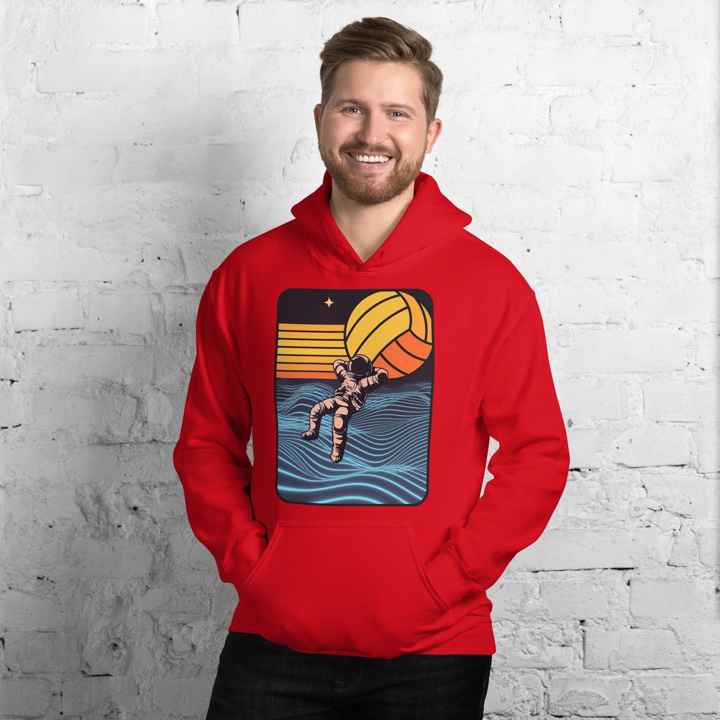 My Water Polo Game is out of this World - Unisex Heavy Blend Hoodie - Gildan 18500
