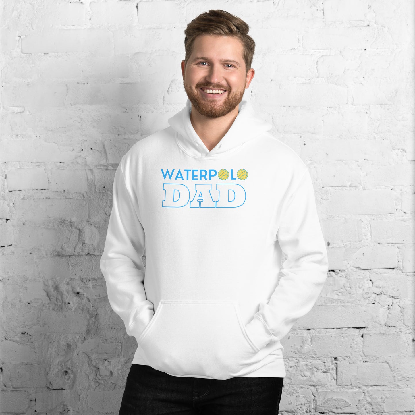 Waterpolo Dad  - Unisex Heavy Blend Hoodie - Gildan 18500