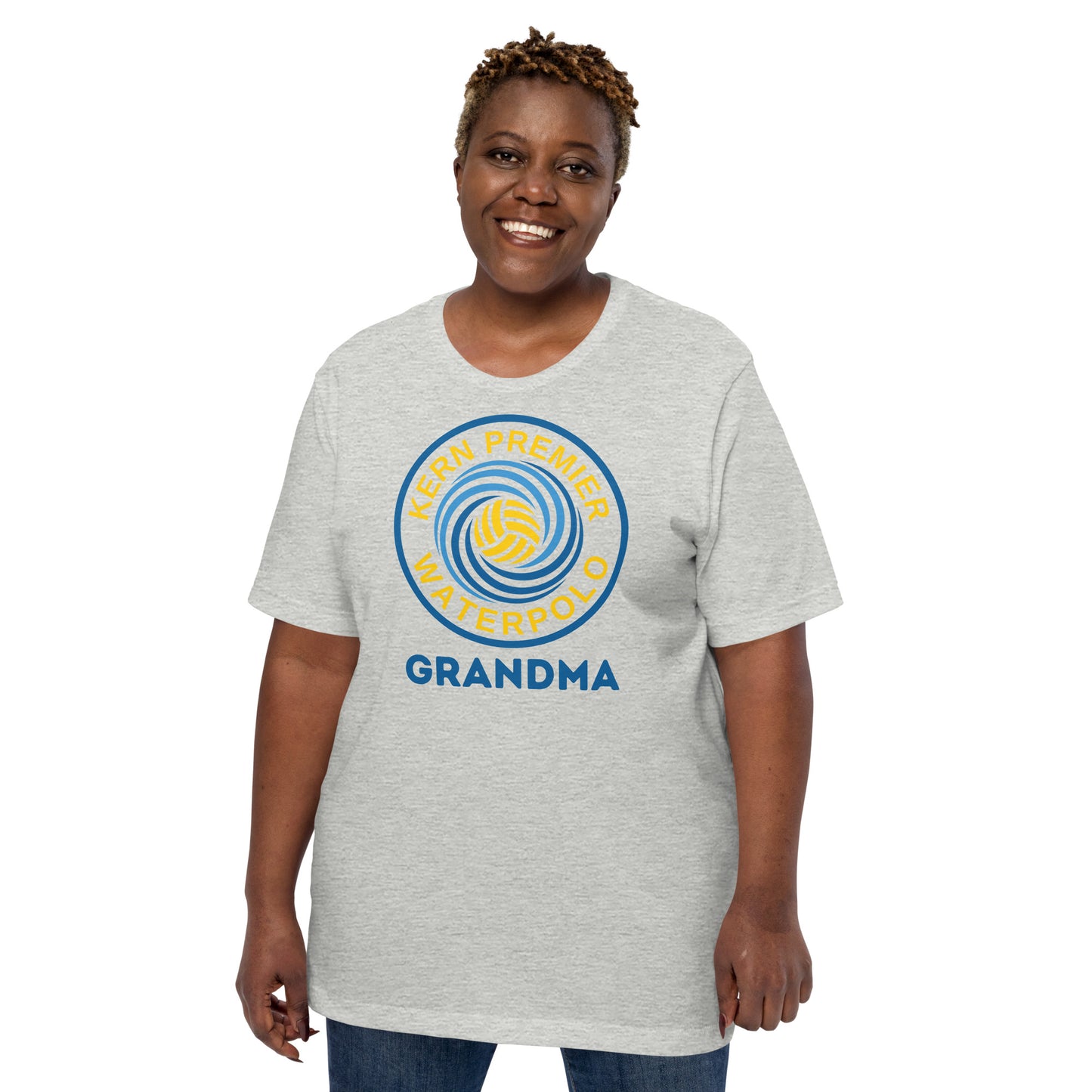 Kern Premier Grandma - Circle Logo - Unisex Soft T-shirt - Bella Canvas 3001