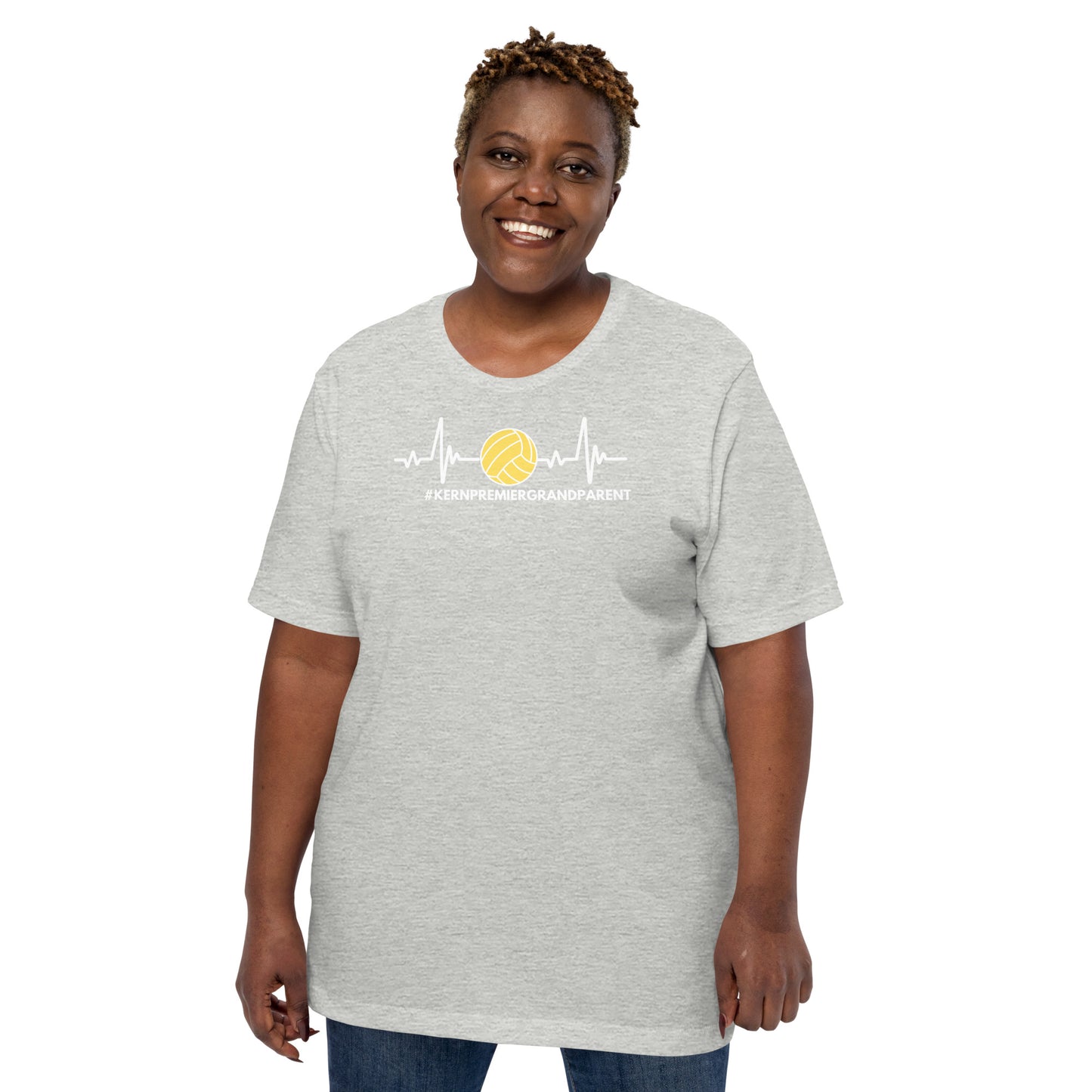 Kern Premier Grandparent Heartbeat - Unisex Soft T-shirt - Bella Canvas 3001