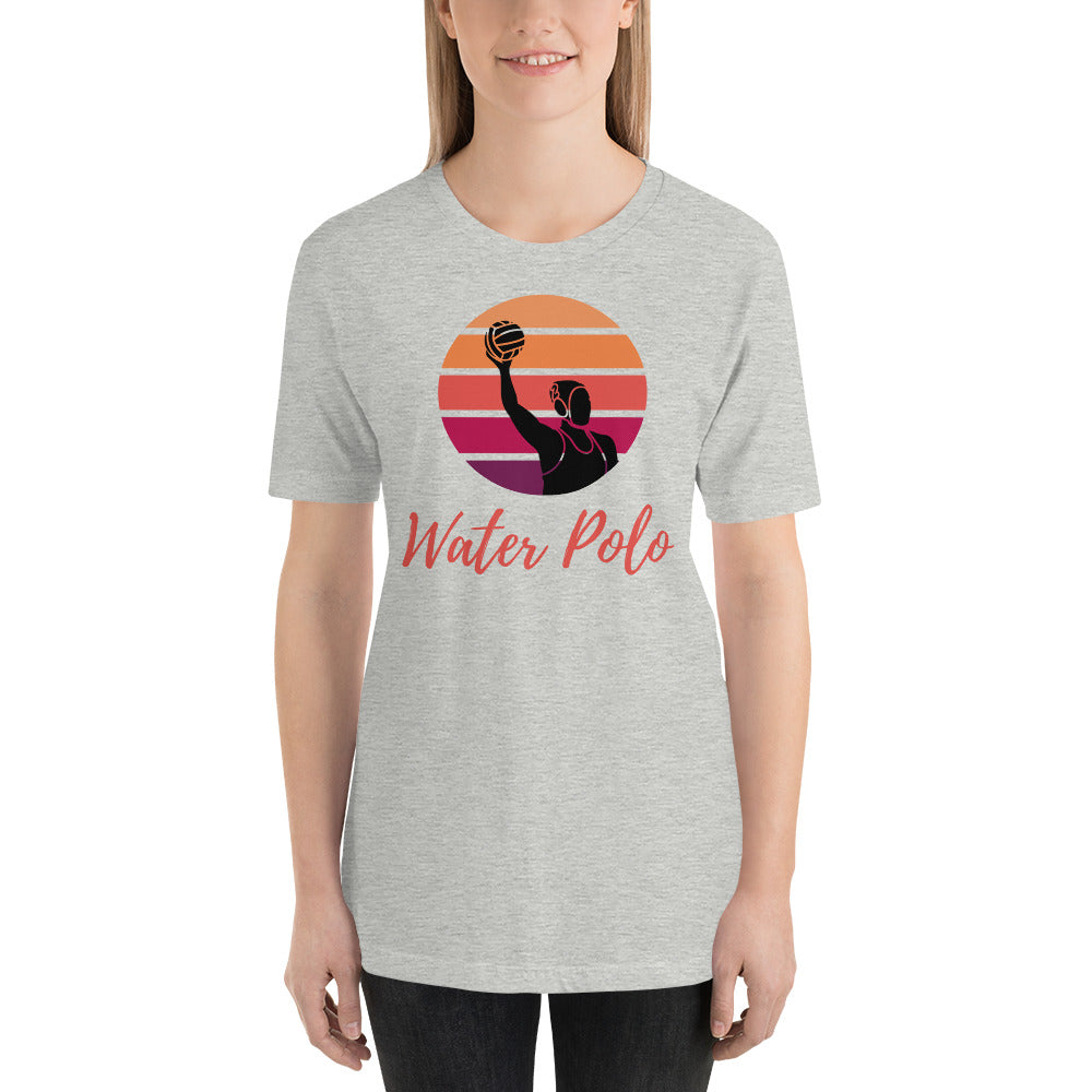 Sunset Girl Silhouette Unisex t-shirt Bella Canvas 3001