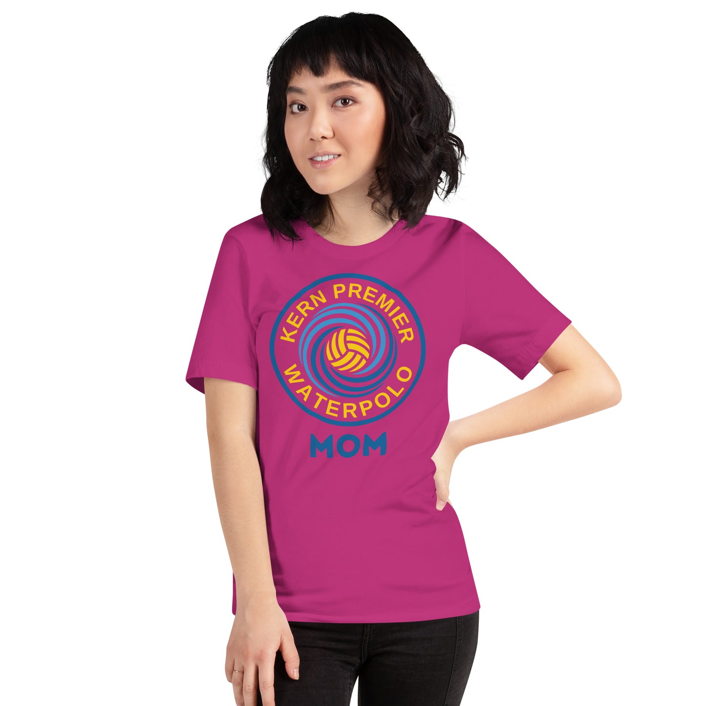 Kern Premier Mom - Circle Logo - Unisex Soft T-shirt - Bella Canvas 3001