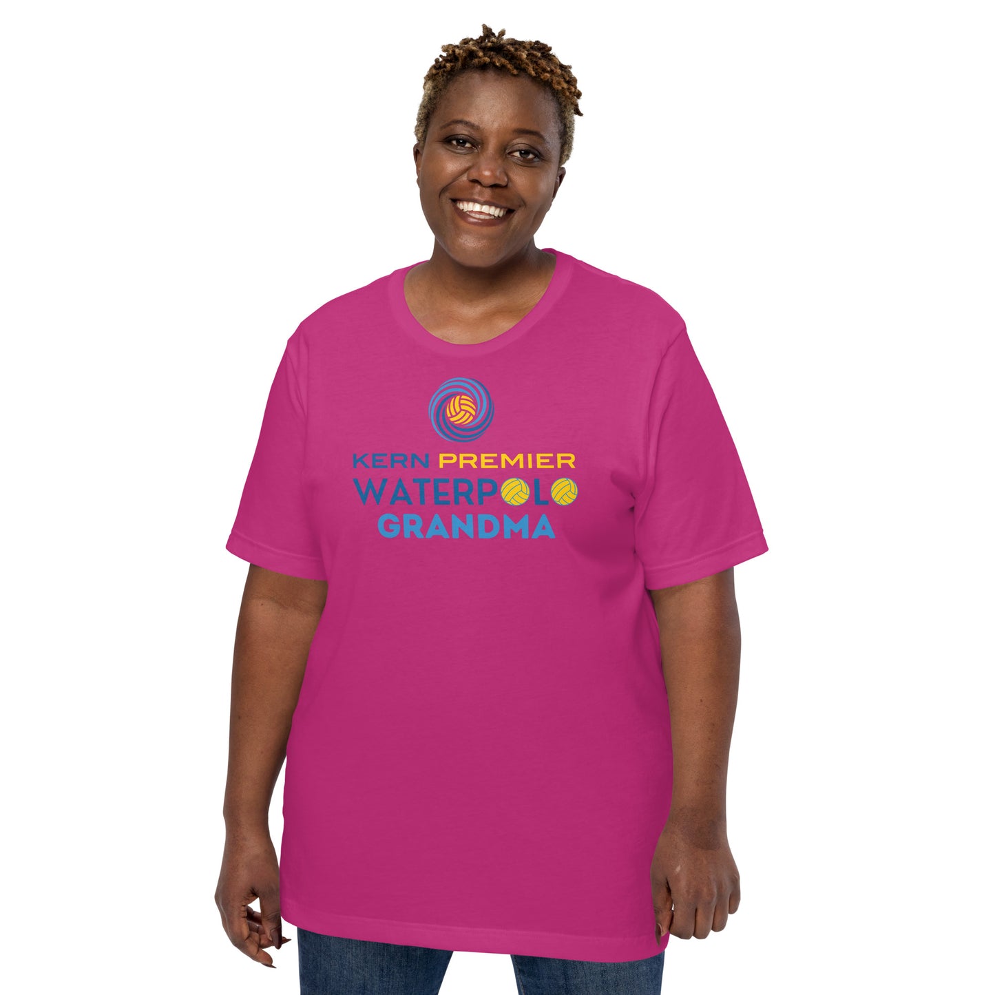 Kern Premier Grandma - Full Logo - Unisex Soft T-shirt - Bella Canvas 3001