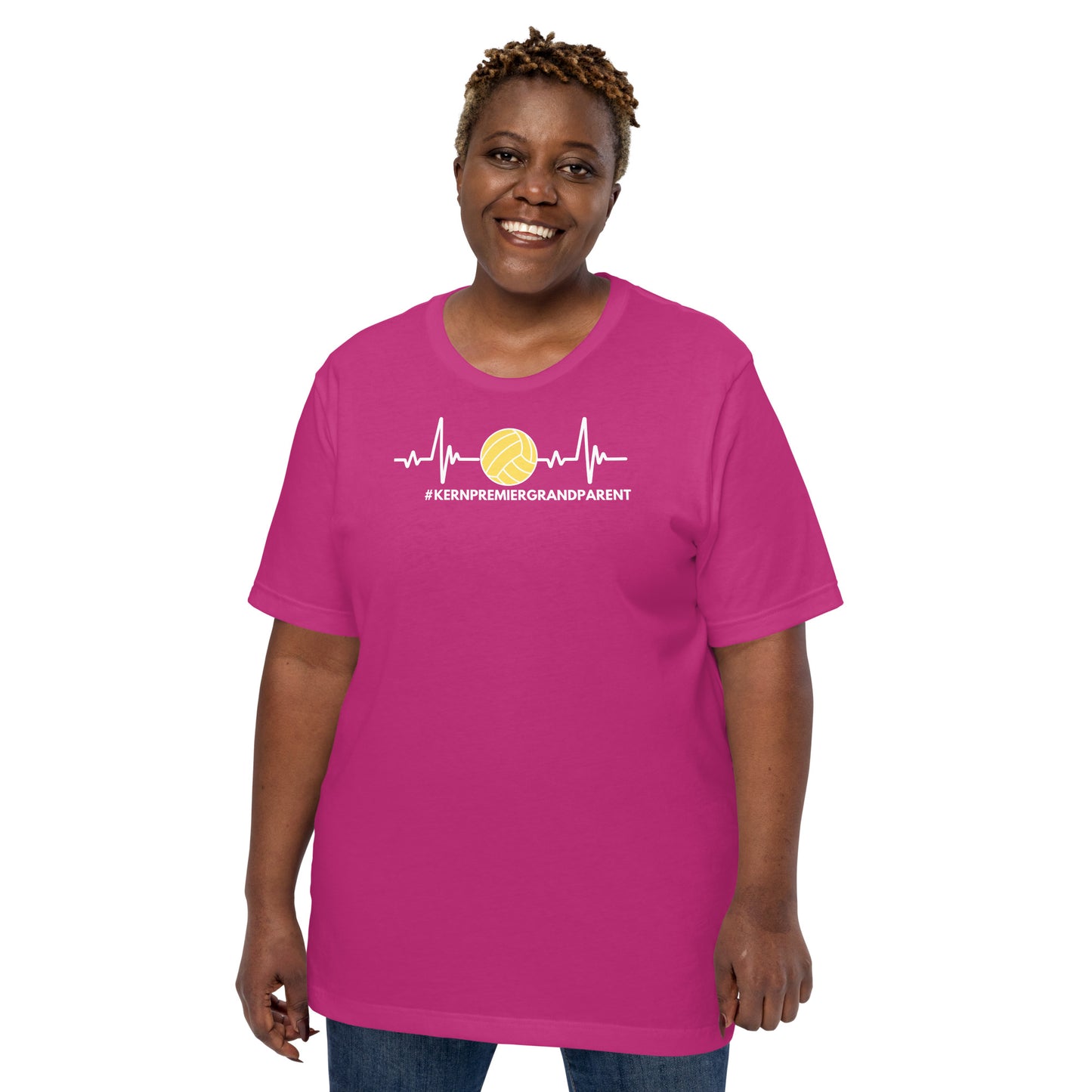 Kern Premier Grandparent Heartbeat - Unisex Soft T-shirt - Bella Canvas 3001