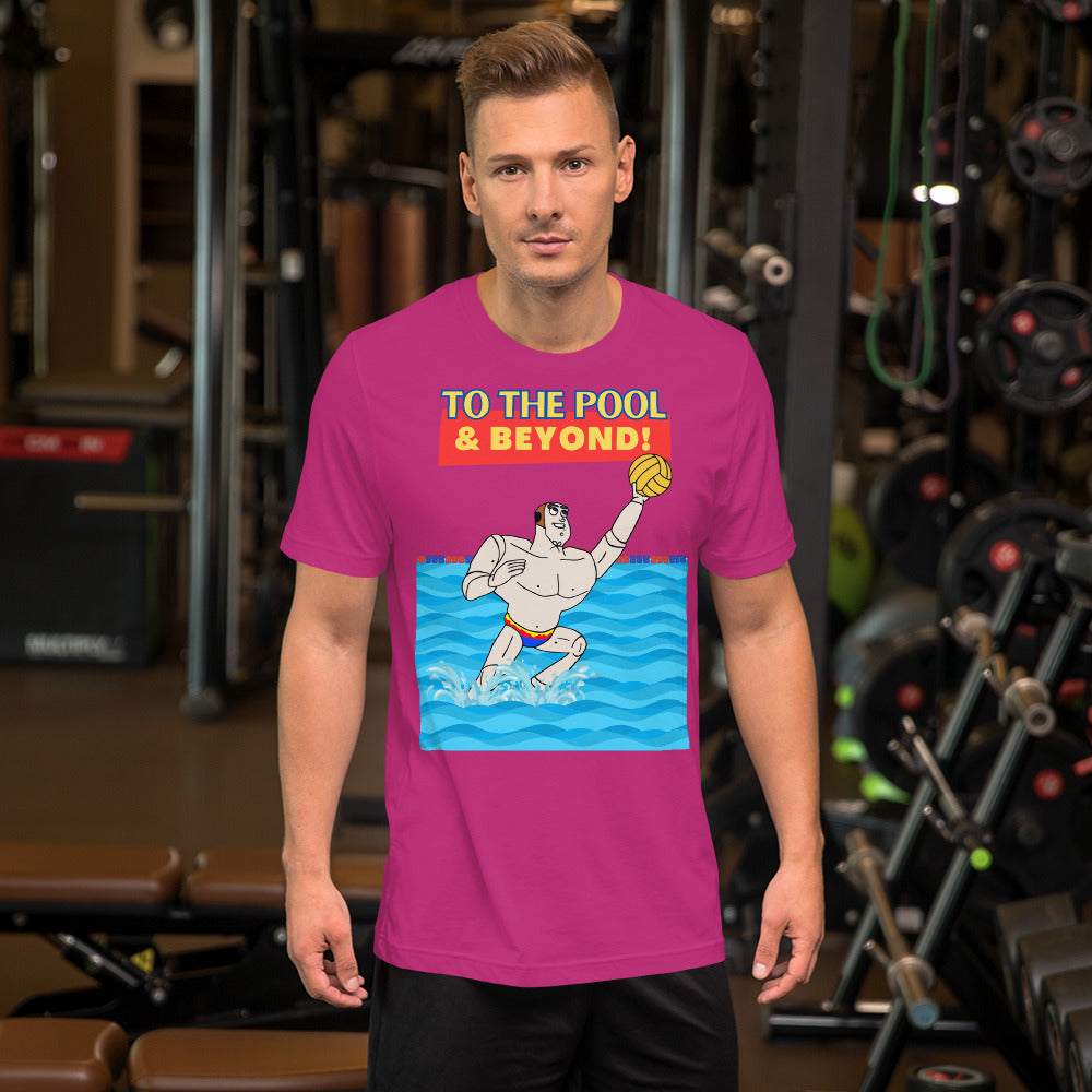 To the Pool and Beyond - Unisex Soft T-shirt - Bella Canvas 3001