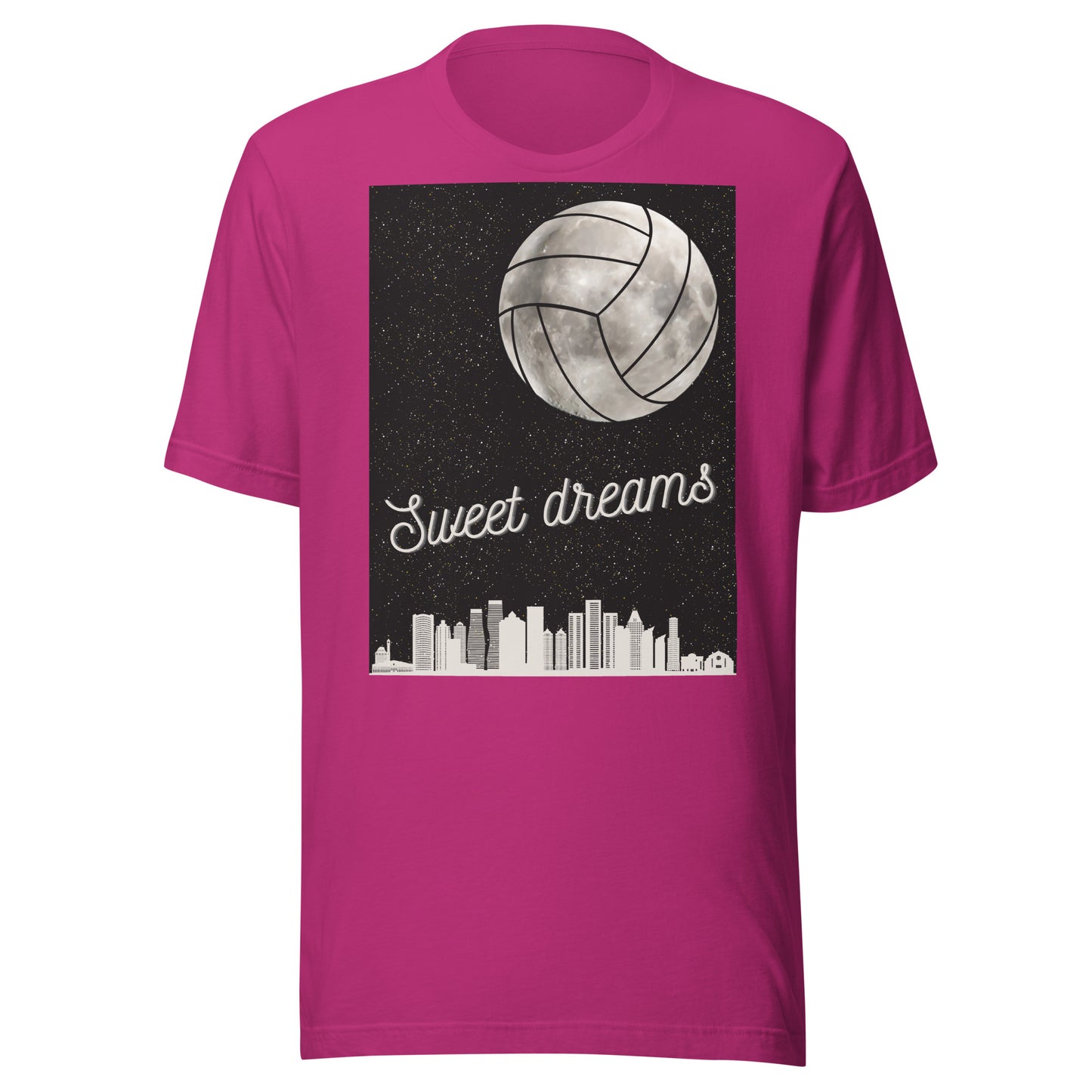 Sweet Dreams Water Polo Moon Unisex t-shirt Bella Canvas 3001