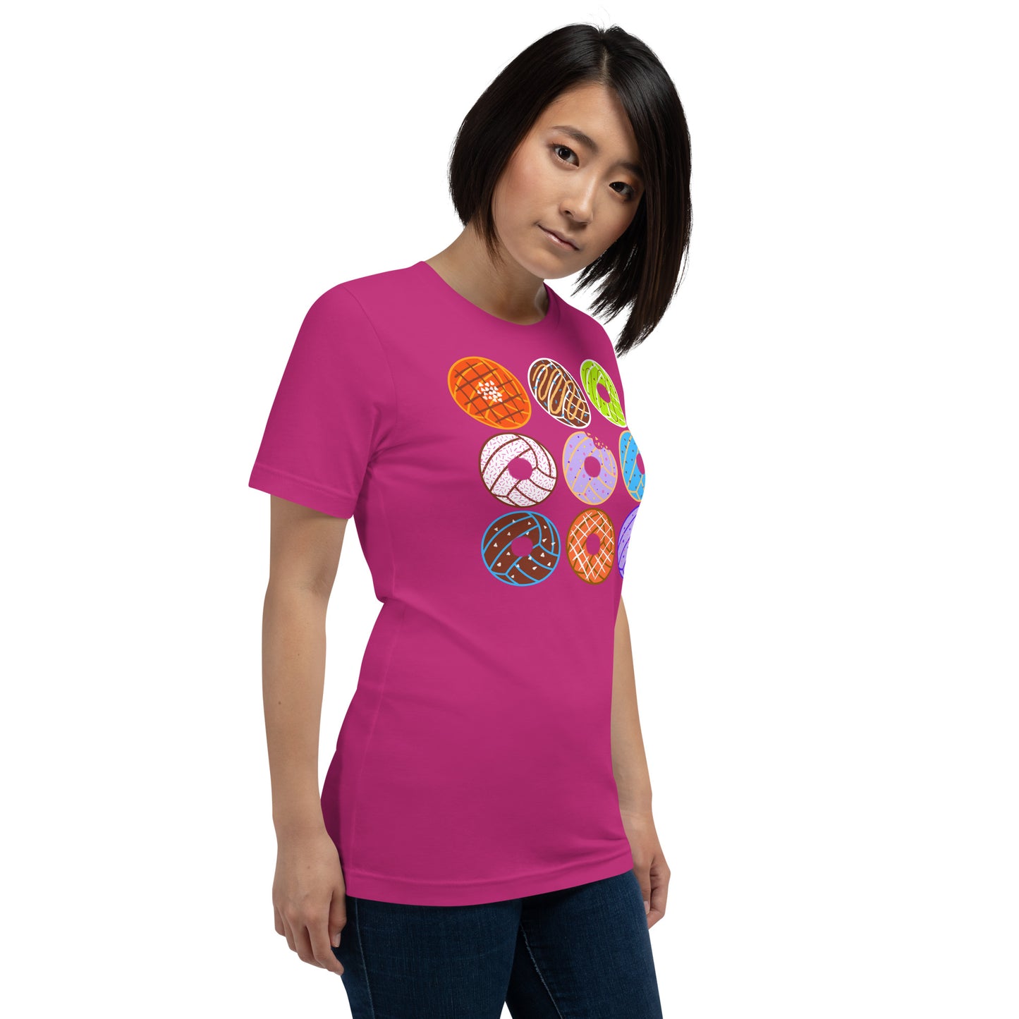 Donut Waterpolo Balls - Unisex Soft T-shirt - Bella Canvas 3001