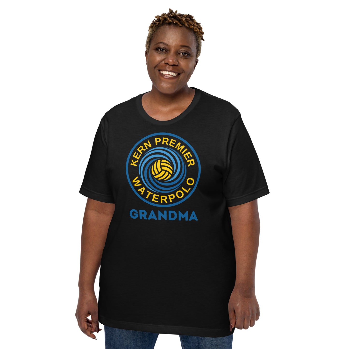 Kern Premier Grandma - Circle Logo - Unisex Soft T-shirt - Bella Canvas 3001