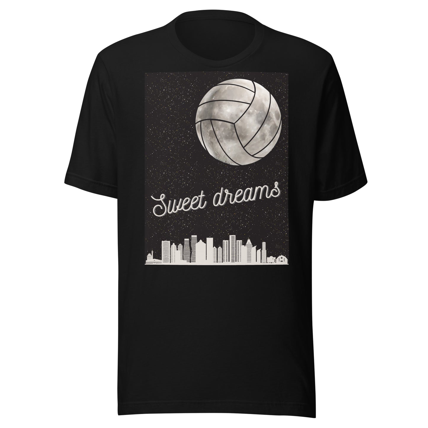 Sweet Dreams Water Polo Moon Unisex t-shirt Bella Canvas 3001