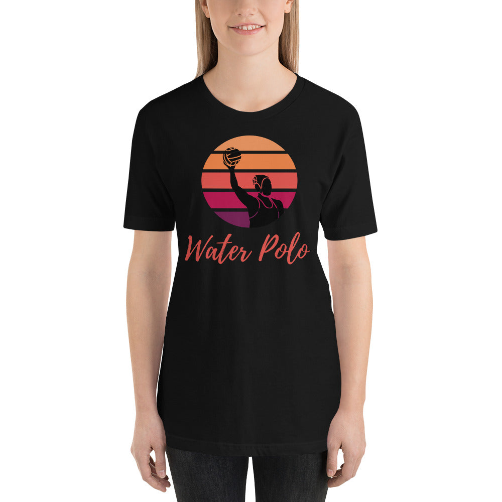 Sunset Girl Silhouette Unisex t-shirt Bella Canvas 3001