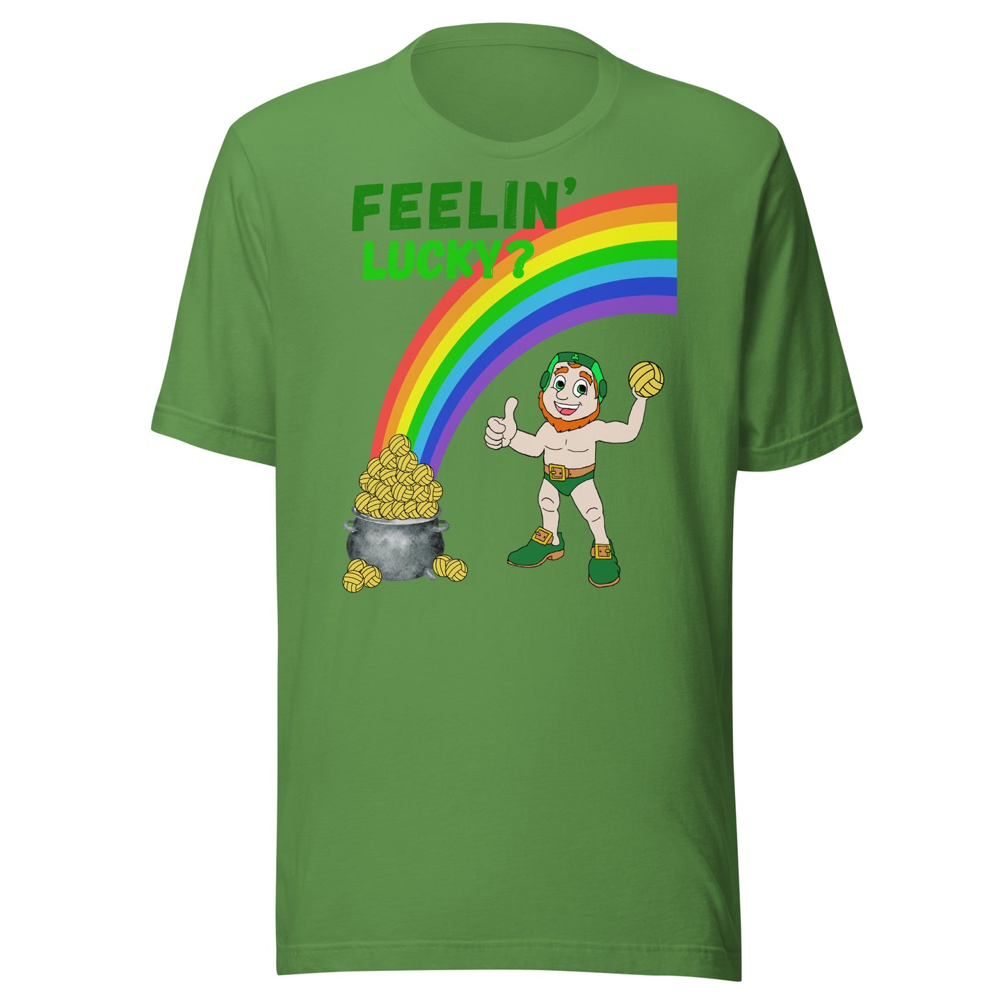 Feeling lucky? St. Patty’s day Water Polo Unisex t-shirt Bella Canvas 3001