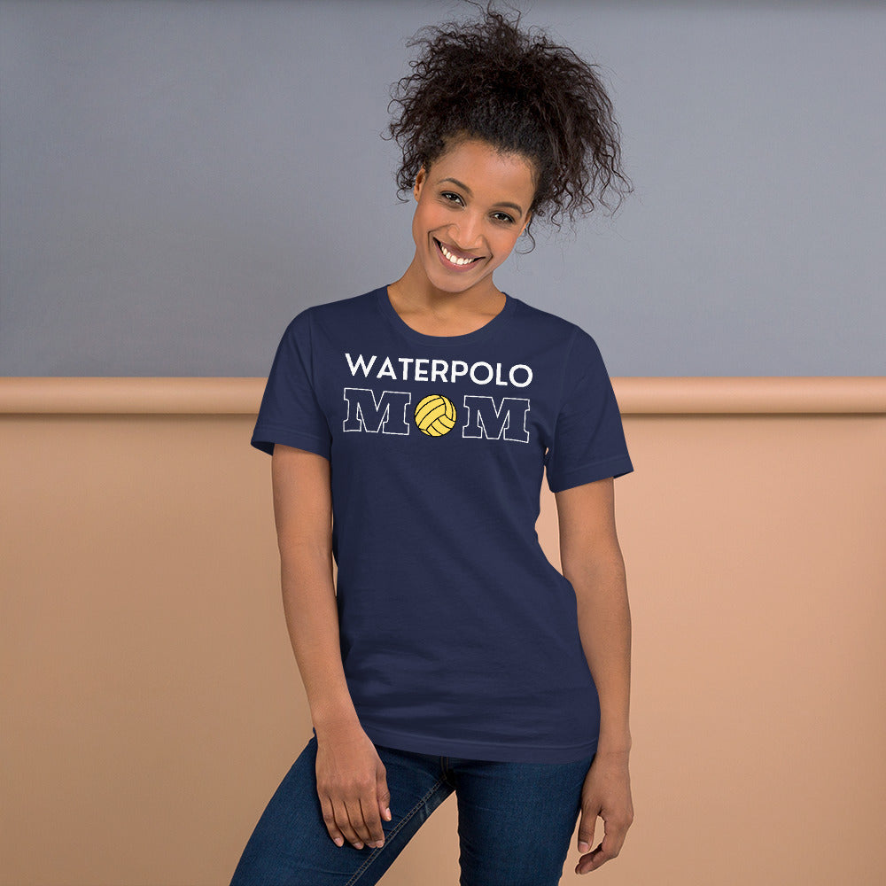Waterpolo Mom - Unisex Soft T-shirt - Bella Canvas 3001