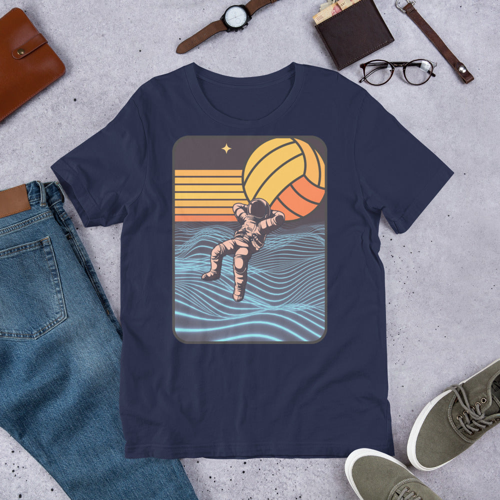 My Water Polo Game is out of this World - Astronaut Space Man - Unisex Soft T-shirt - Bella Canvas 3001