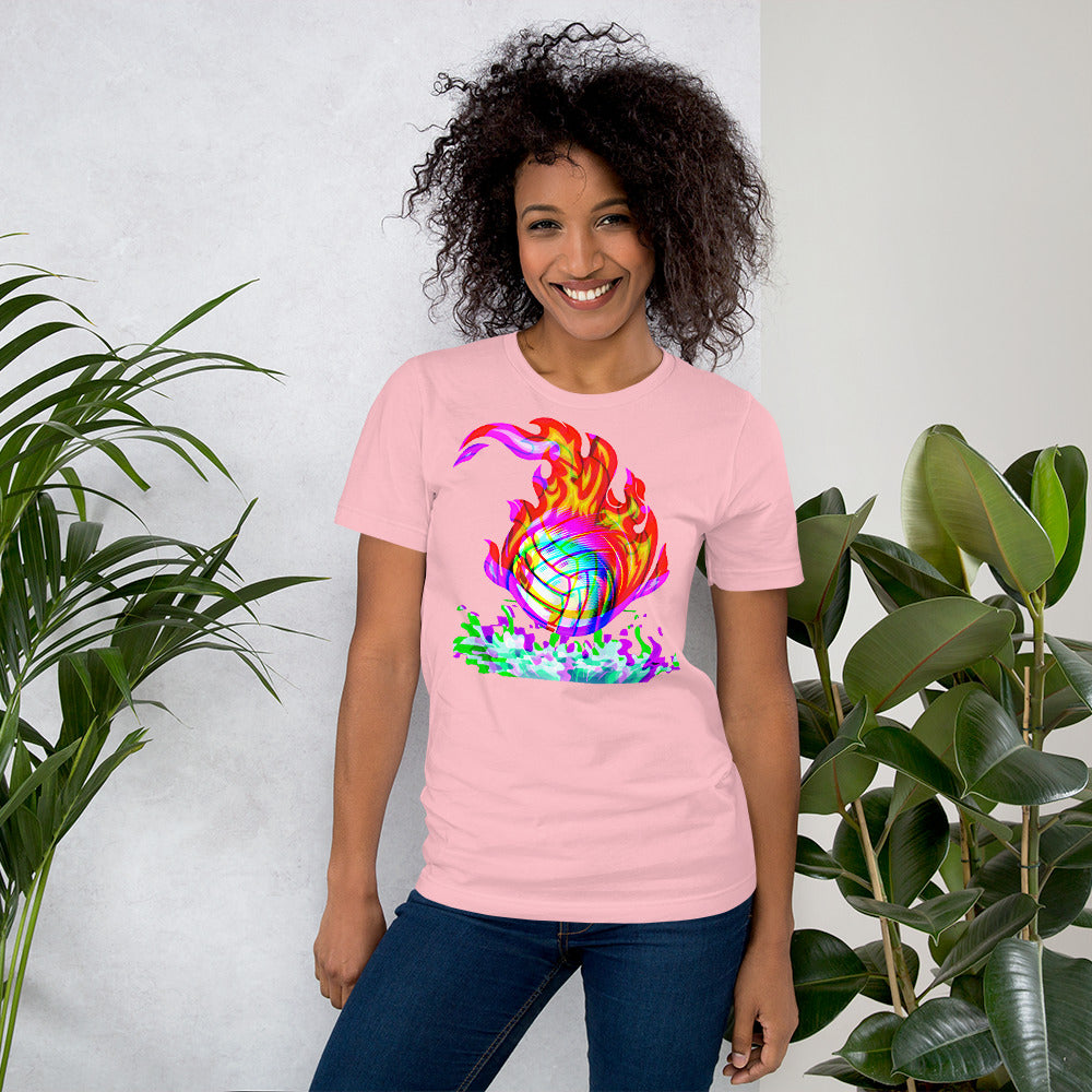 Ball in Flames - Unisex Soft T-shirt - Bella Canvas 3001