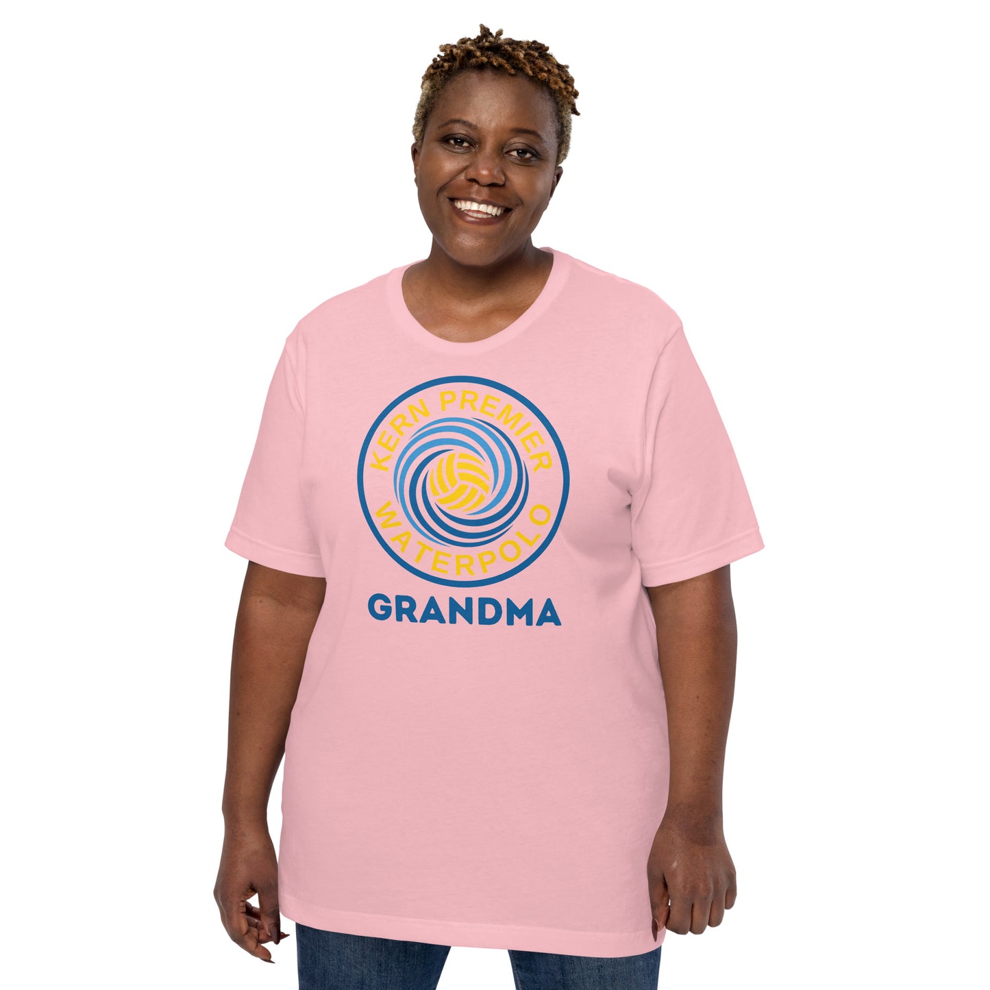 Kern Premier Grandma - Circle Logo - Unisex Soft T-shirt - Bella Canvas 3001