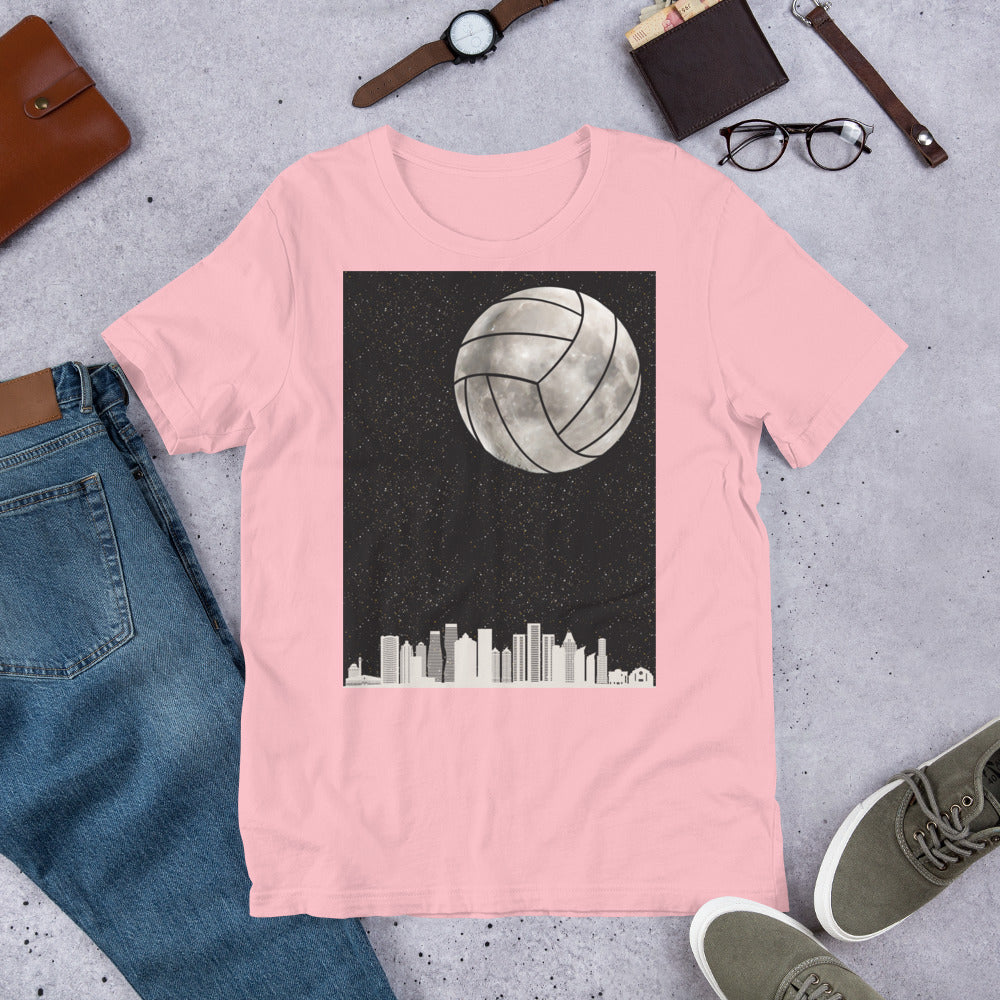 Water Polo Moon Unisex t-shirt Bella Canvas 3001