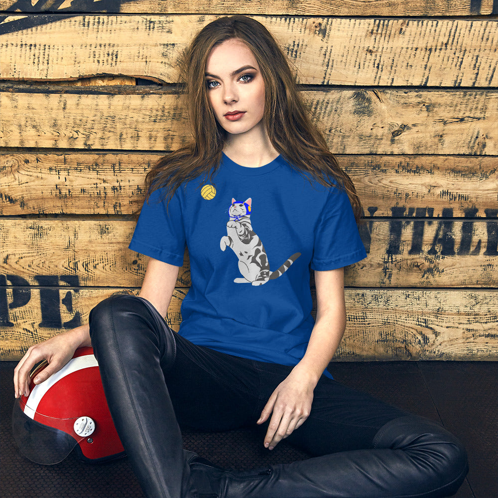 If cats played waterpolo - Unisex Soft T-shirt - Bella Canvas 3001