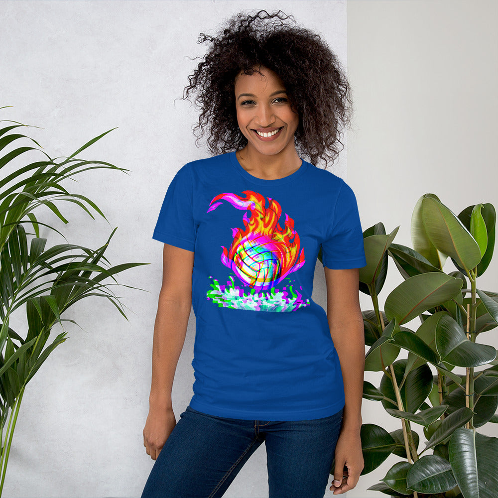 Ball in Flames - Unisex Soft T-shirt - Bella Canvas 3001