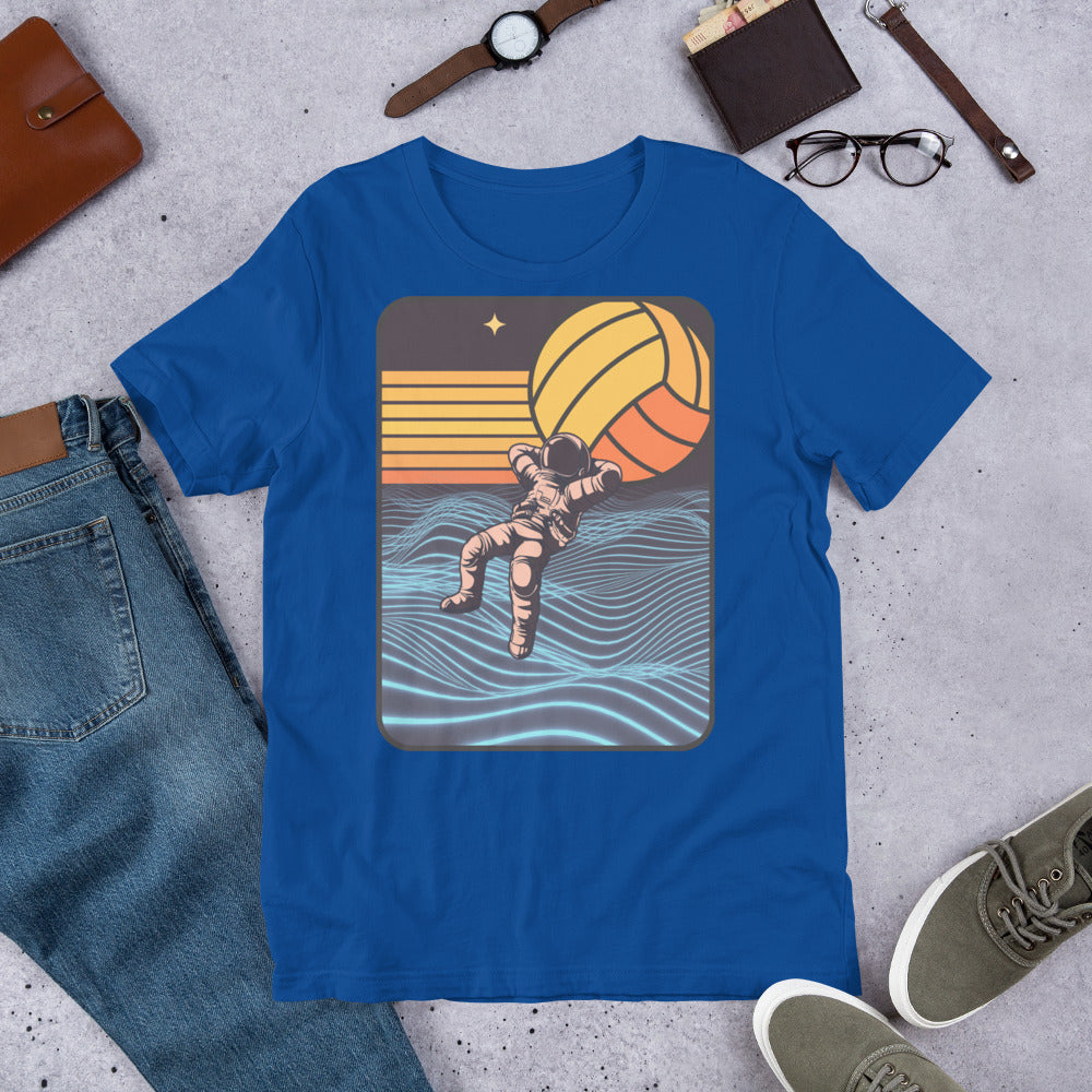 My Water Polo Game is out of this World - Astronaut Space Man - Unisex Soft T-shirt - Bella Canvas 3001