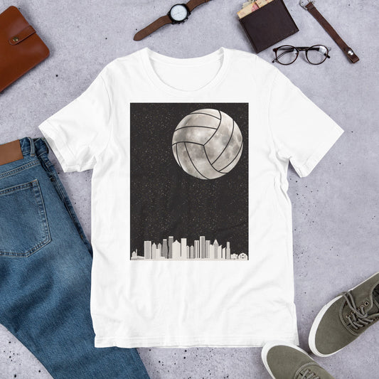 Water Polo Moon Unisex t-shirt Bella Canvas 3001