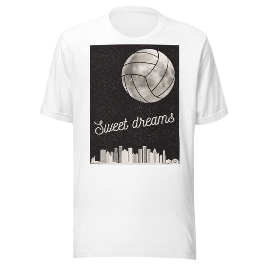 Sweet Dreams Water Polo Moon Unisex t-shirt Bella Canvas 3001