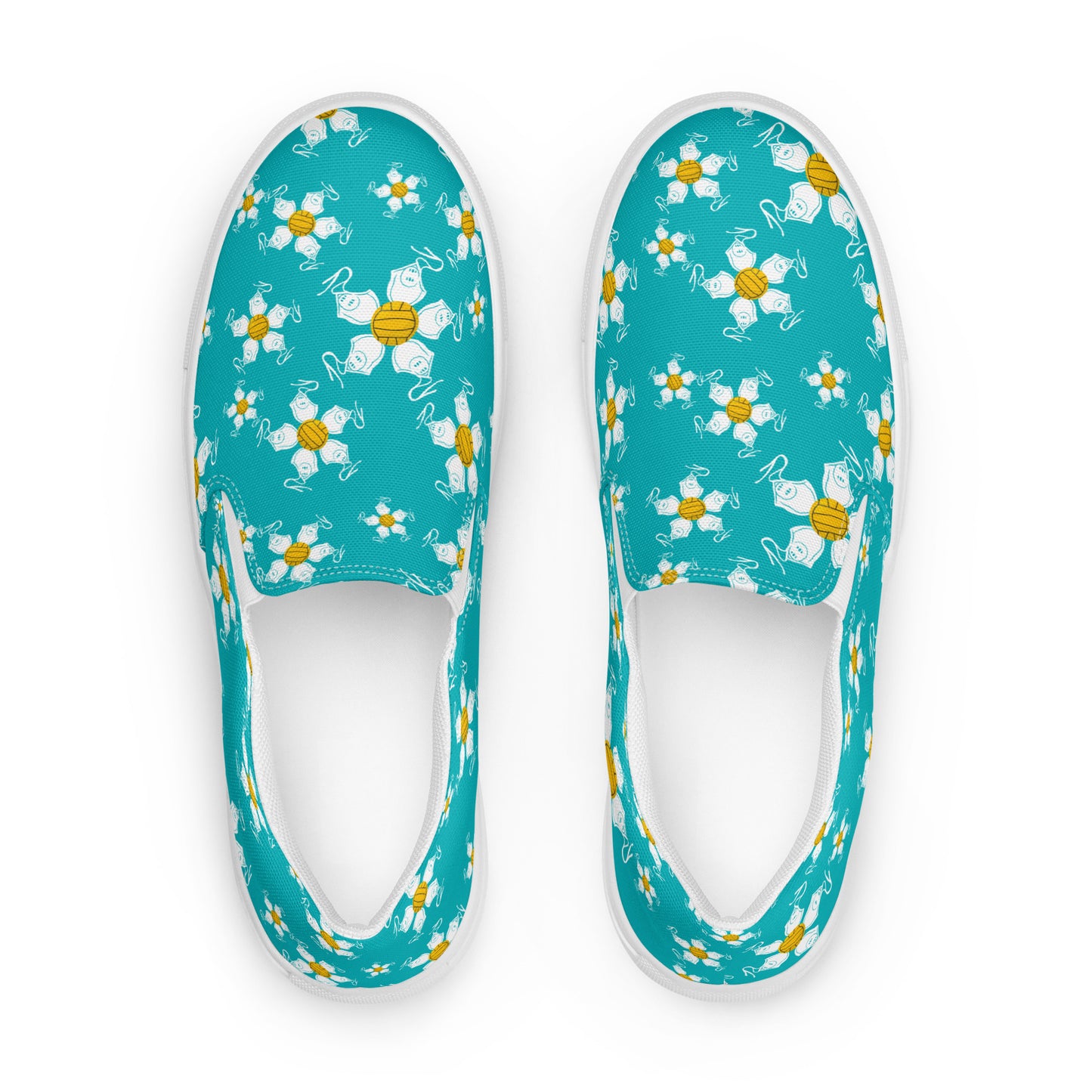 Water Polo Floral Women’s slip-on canvas shoes